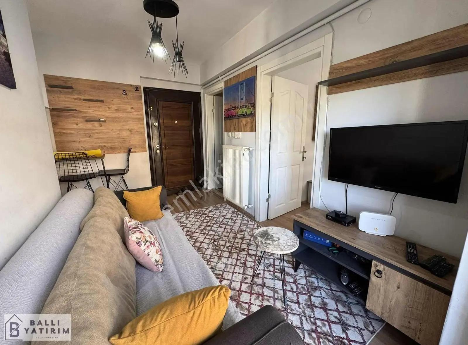 Ballı'dan Görükle Merkezde Arakat 2+1 Eşyalı Kiralık Daire