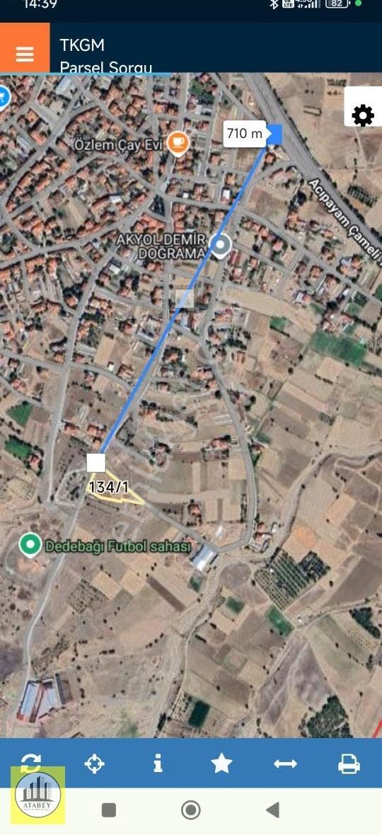 Denizli Acıpayam Dedebağı Yerleşim İçi Satılık Tarla - Görsel 3
