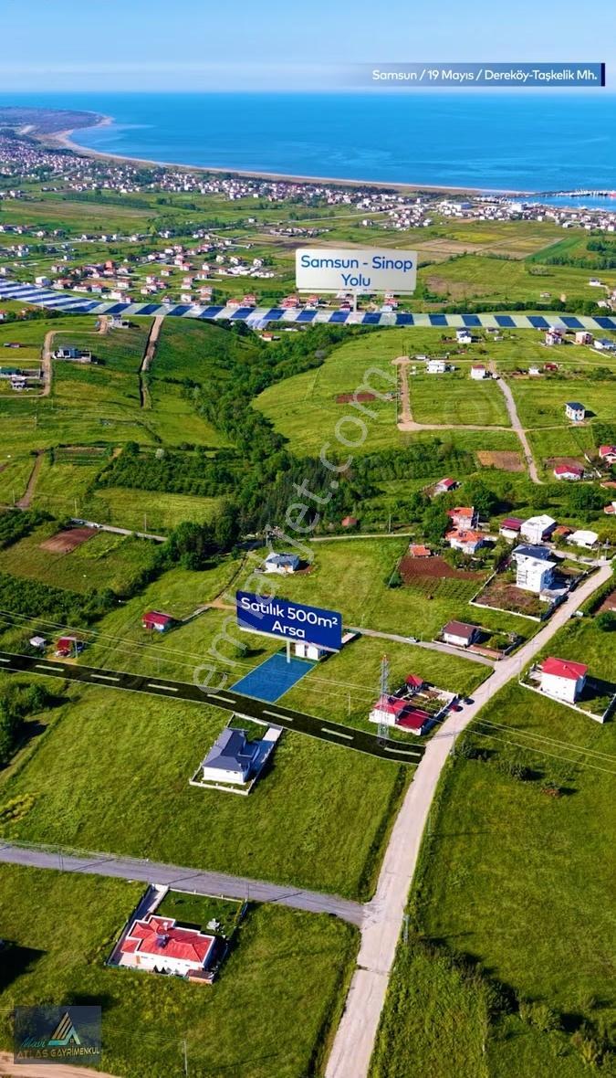 Mavi Atlas'tan 19 Mayıs Taşkelik De Deniz Manzaralı Villa Arsası - Görsel 9