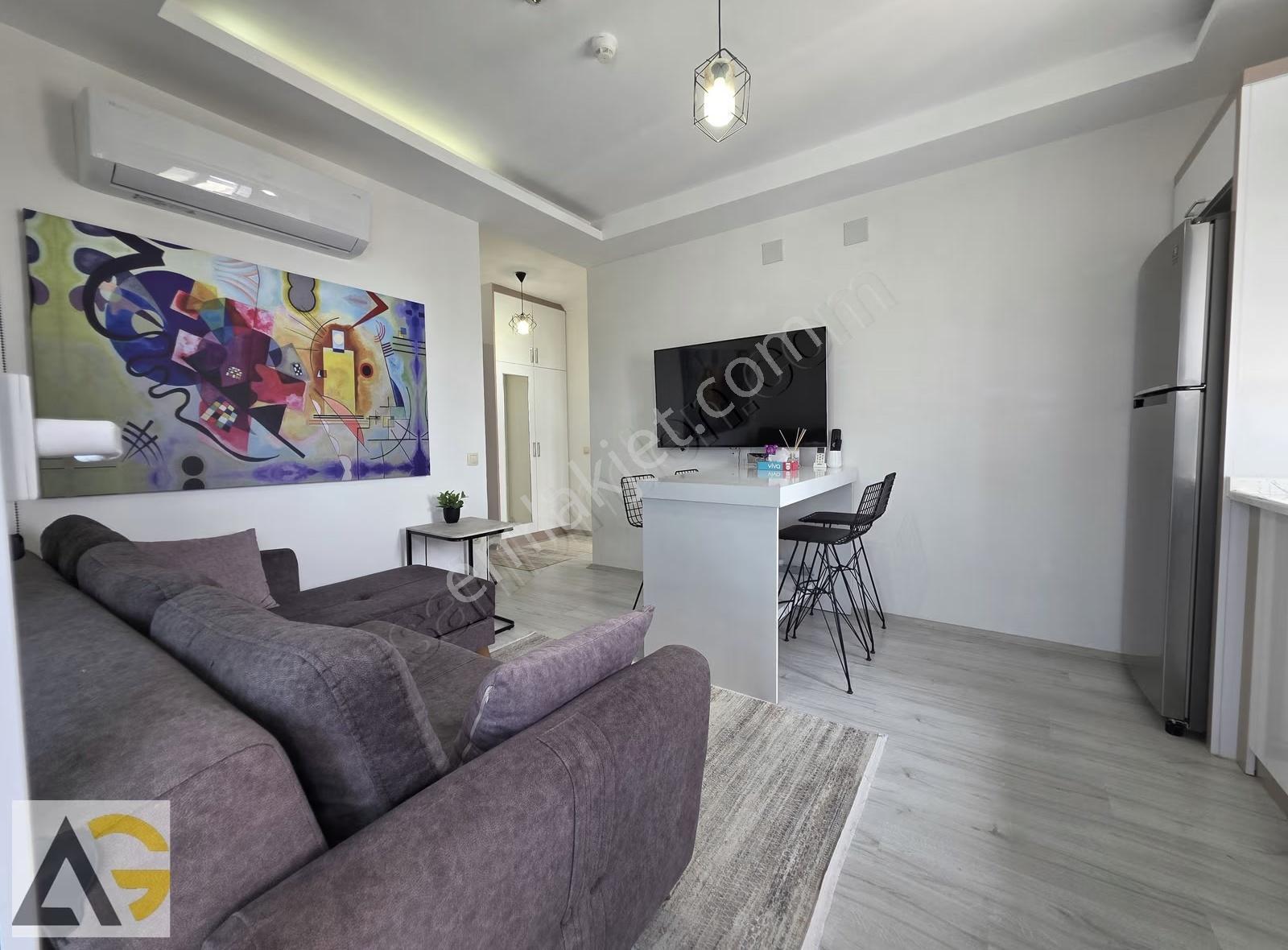Auradan Üniversite Caddesinde Eşyalı Satılık 1+1 Daire - Görsel 13
