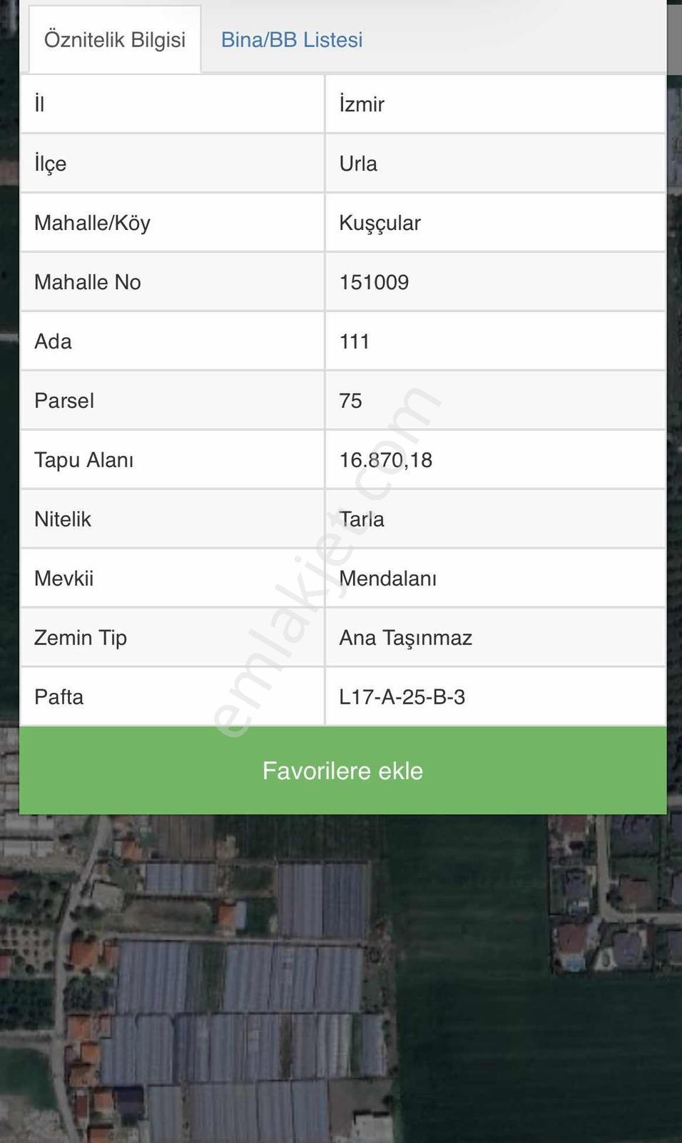 İzmir Urla Kuşçular Satılık 16.870 M2 Köy İçi İmarlı Tarla - Görsel 6