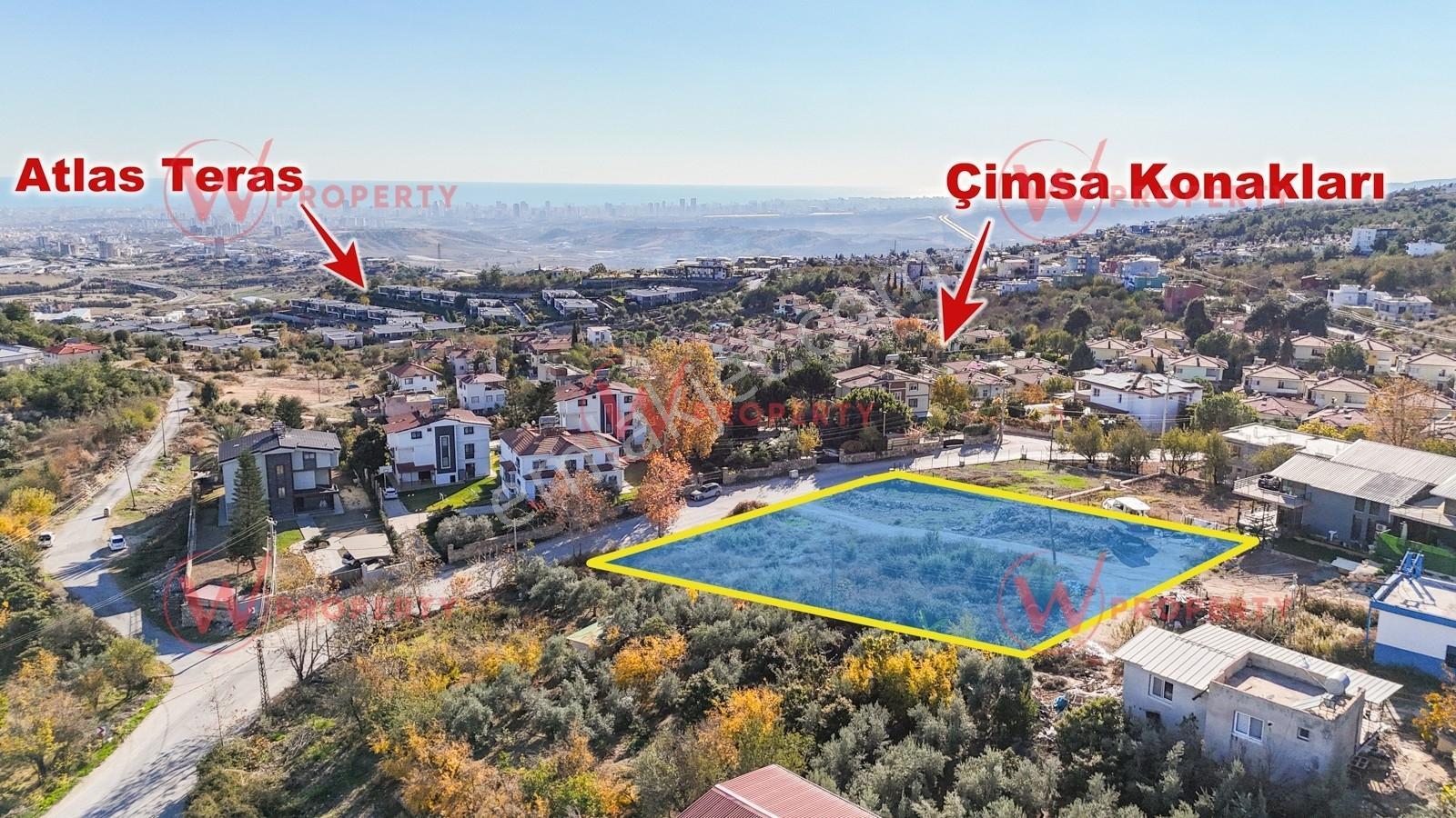 W Property Çimsa Konakları Üstü Deniz Manzaralı 2 Dönüm Arsa - Görsel 5