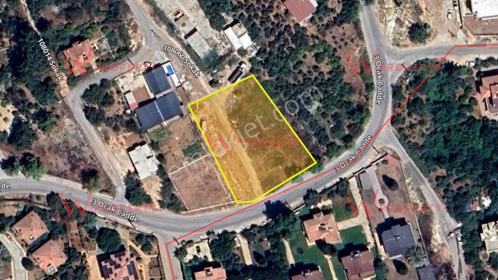 W Property Çimsa Konakları Üstü Deniz Manzaralı 2 Dönüm Arsa - Görsel 2