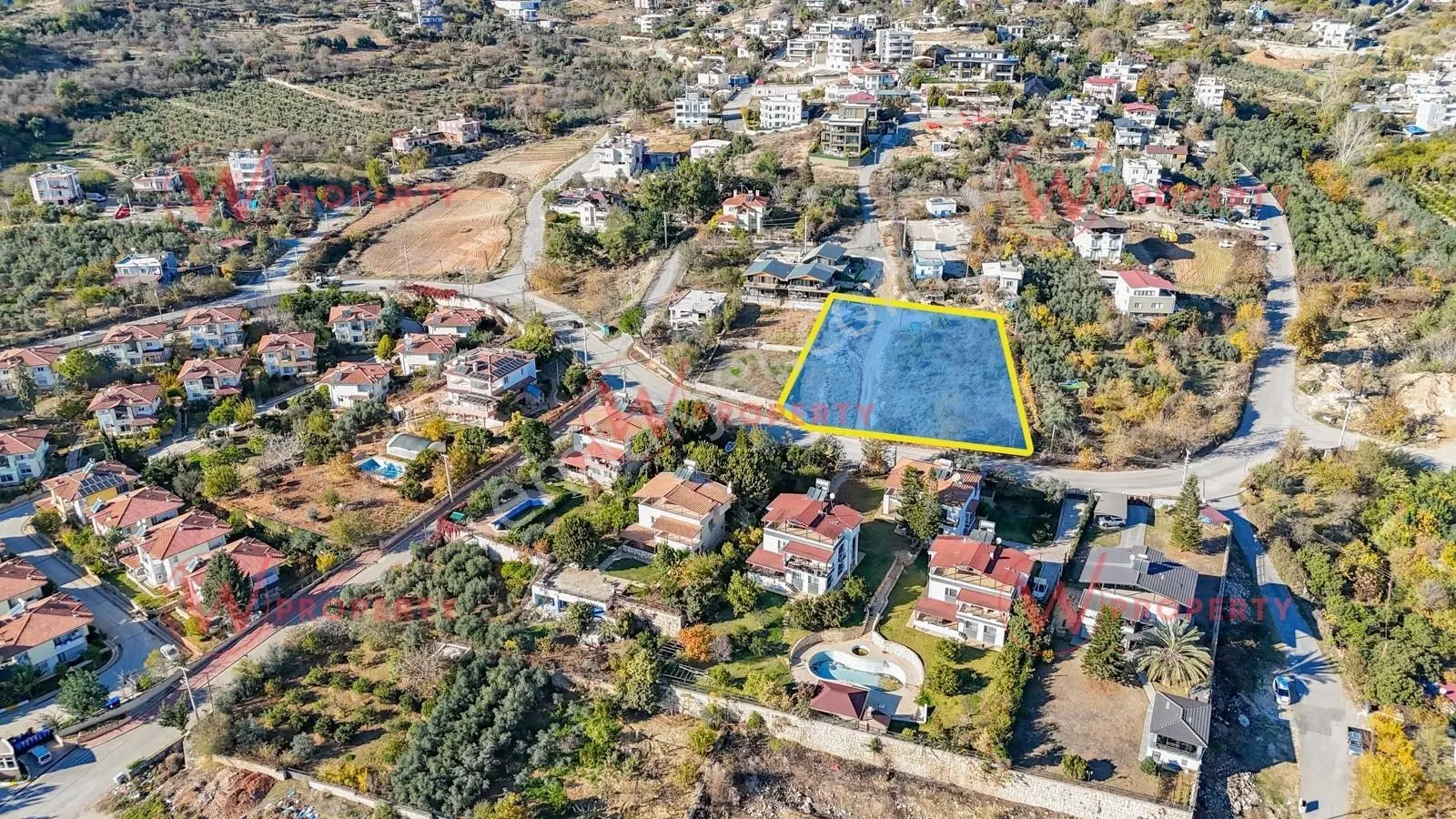 W Property Çimsa Konakları Üstü Deniz Manzaralı 2 Dönüm Arsa - Görsel 9