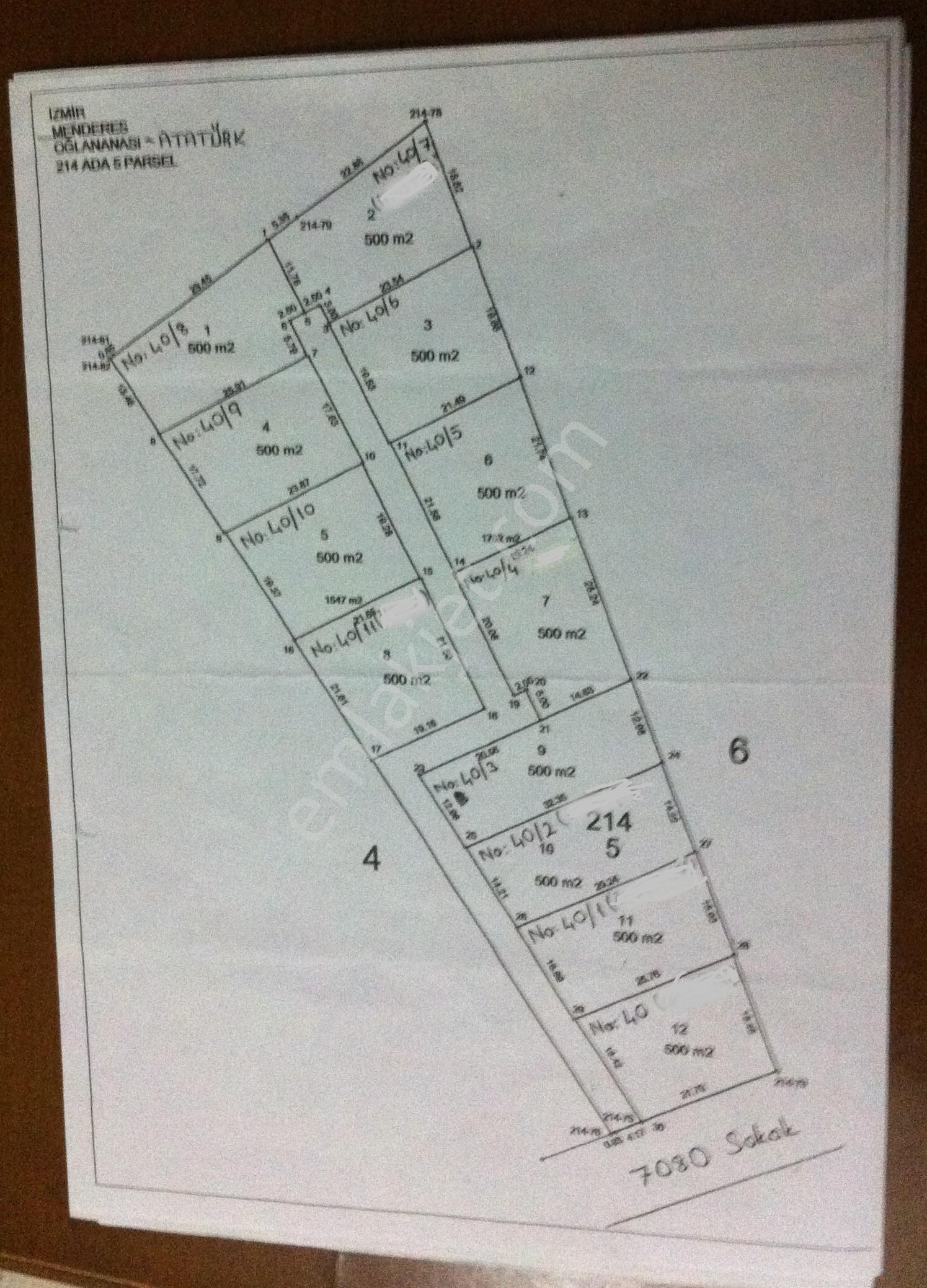 Mendereste Net 500 M2 Yapı Kayıt Belgeli (açıklamayı Okuyun) - Görsel 28