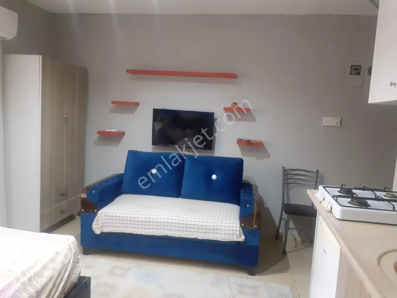 Han Emlak'tan Yenişehir Cumhuriyet Mah'de Eşyalı Kiralık 1+0 - Görsel 5
