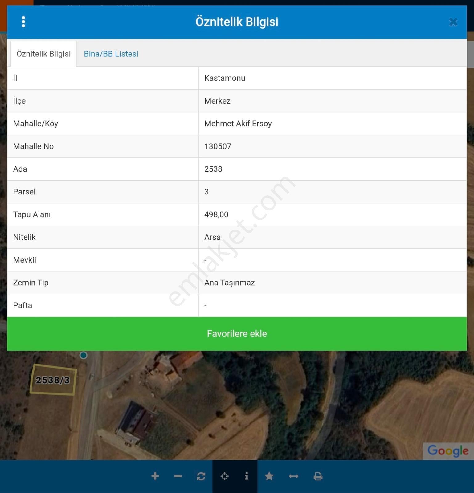 █ Garanti Emlak'tan - Merkezde - Konut İmarlı -500 M² Arsa █ - Görsel 9
