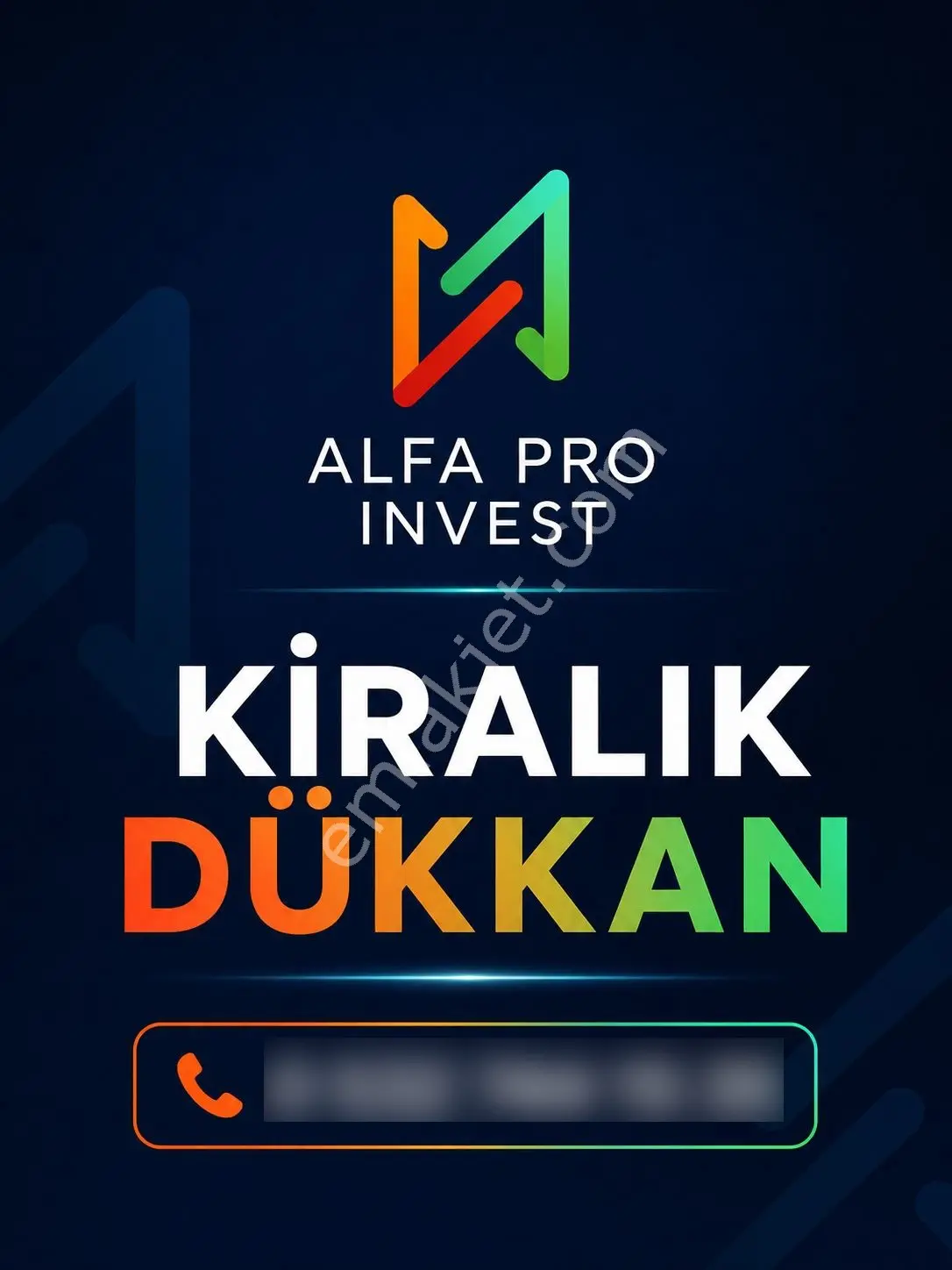 Akyurt 'un En Güzel Lokasyonunda Kupon Kiralık Dükkan