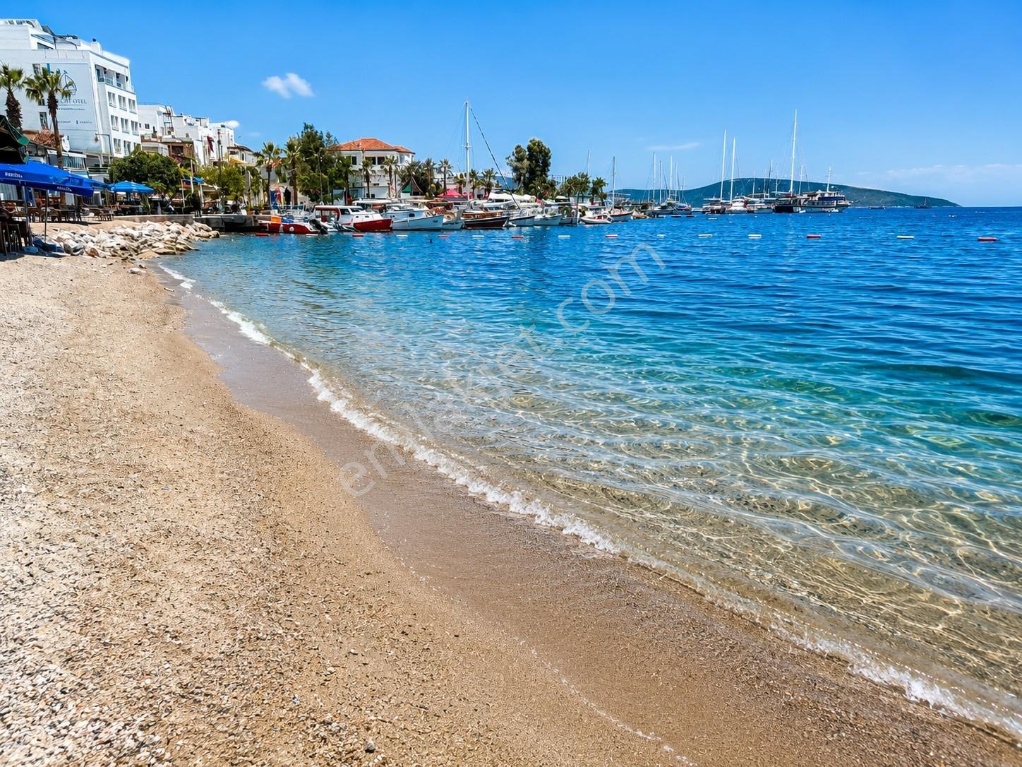 Bodrum Kumbahçede Satılık Daire Denize Yakın Ev Havuzlu Sitede - Görsel 23