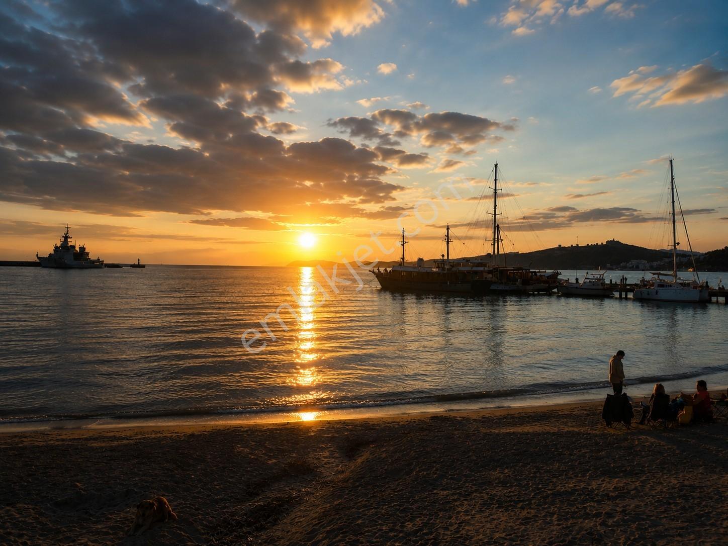 Bodrum Kumbahçede Satılık Daire Denize Yakın Ev Havuzlu Sitede - Görsel 4