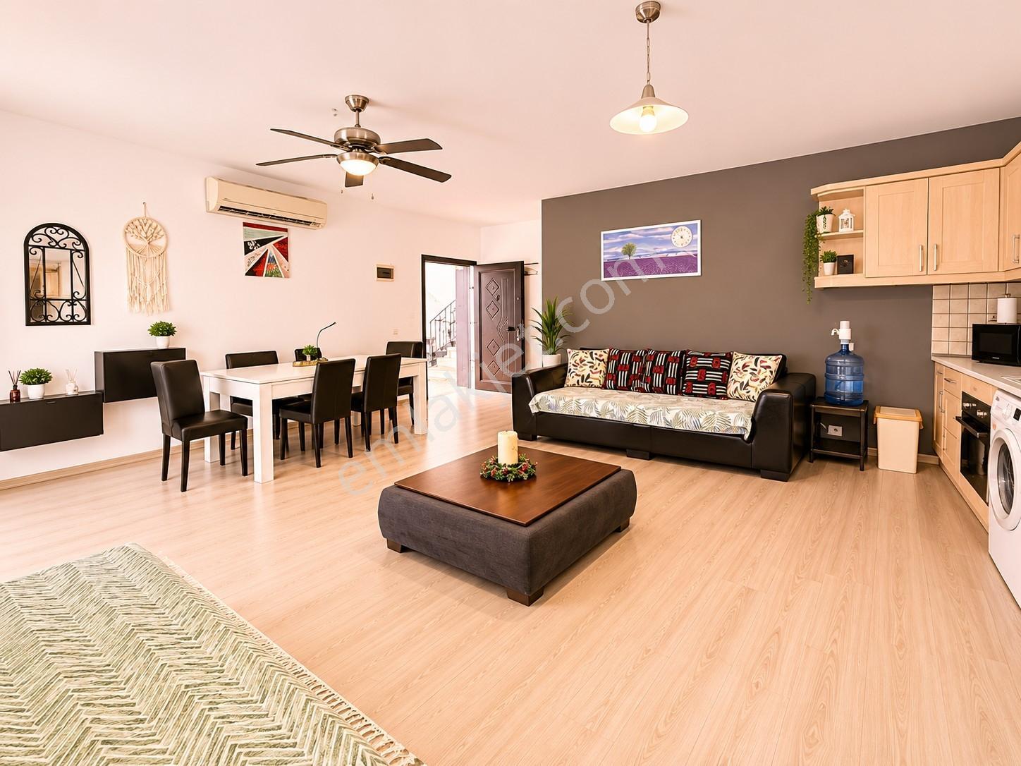 Bodrum Kumbahçede Satılık Daire Denize Yakın Ev Havuzlu Sitede - Görsel 19