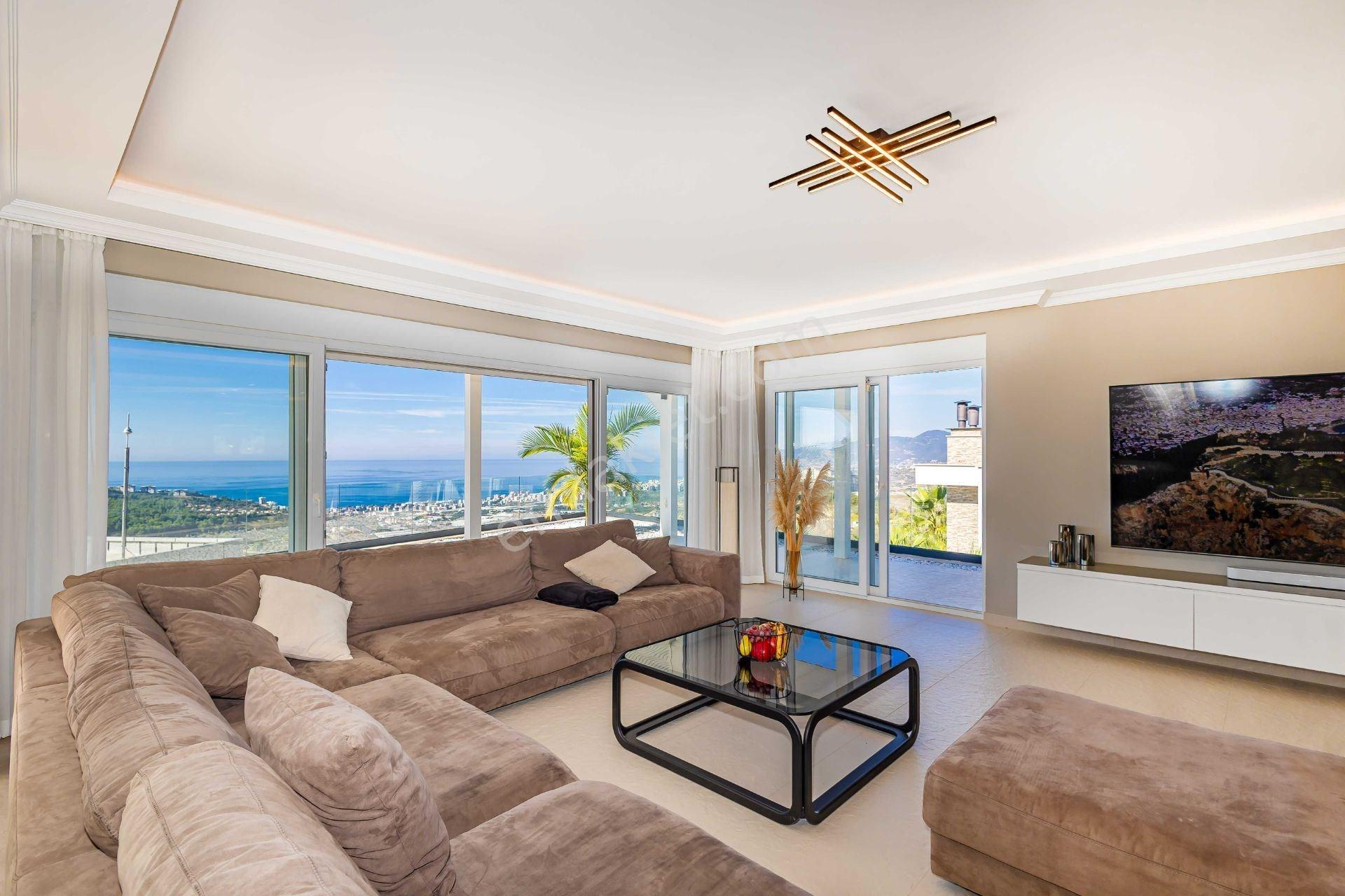 Alanya Kargıcak Lüks Ve Konfor Bir Arada Sunan Deniz Manzaralı 3+1 Modern Villa - Görsel 9