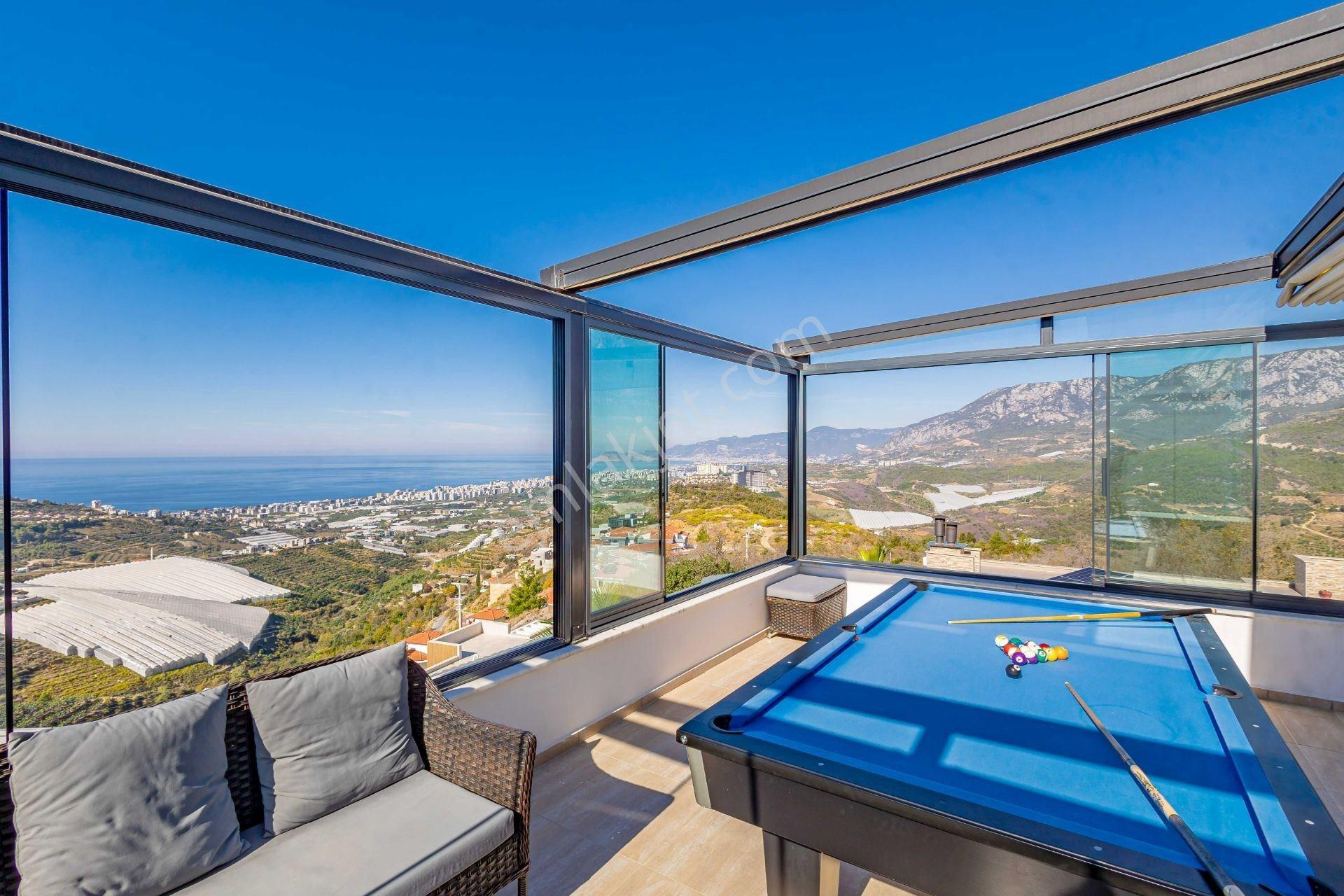 Alanya Kargıcak Lüks Ve Konfor Bir Arada Sunan Deniz Manzaralı 3+1 Modern Villa - Görsel 26