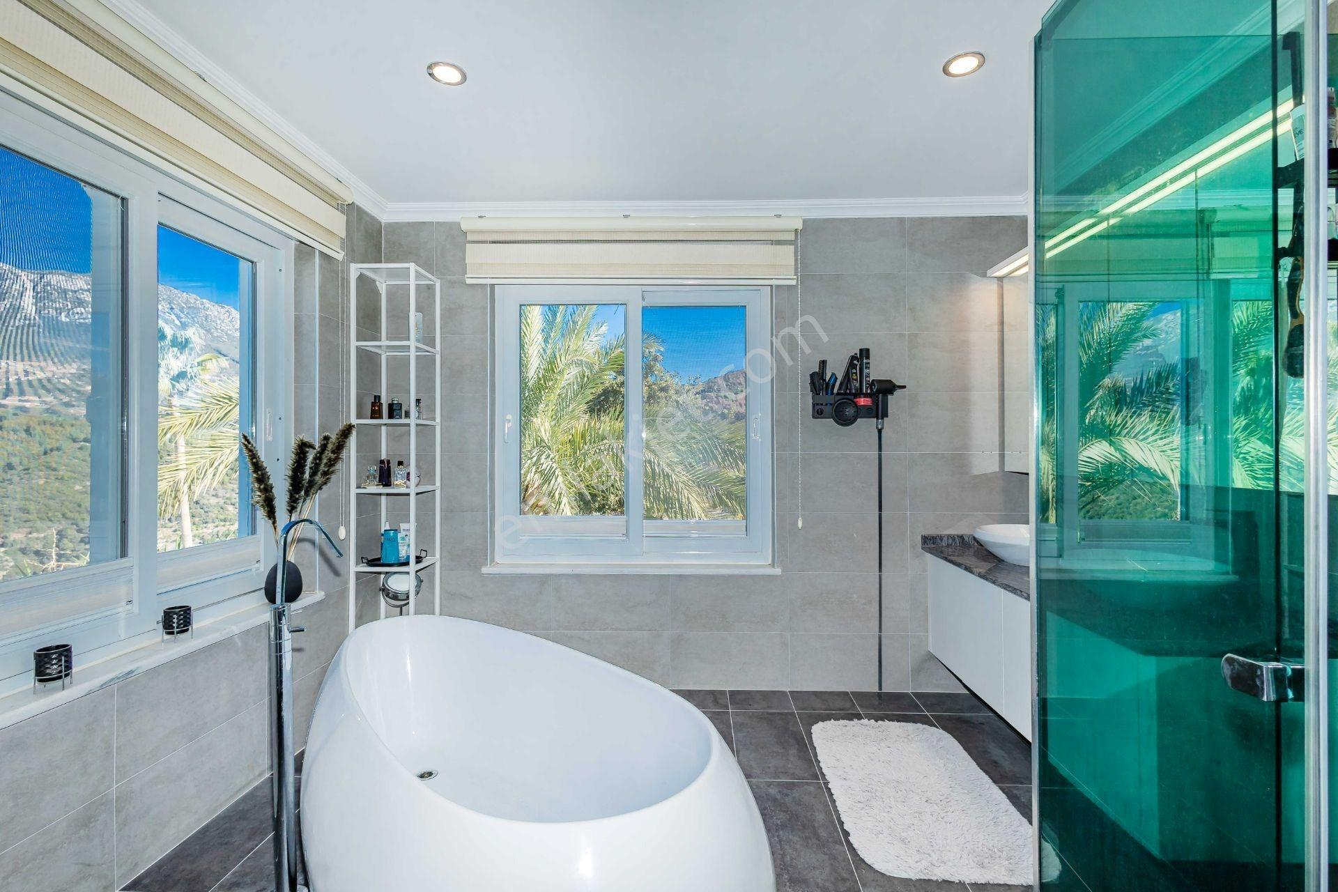 Alanya Kargıcak Lüks Ve Konfor Bir Arada Sunan Deniz Manzaralı 3+1 Modern Villa - Görsel 29