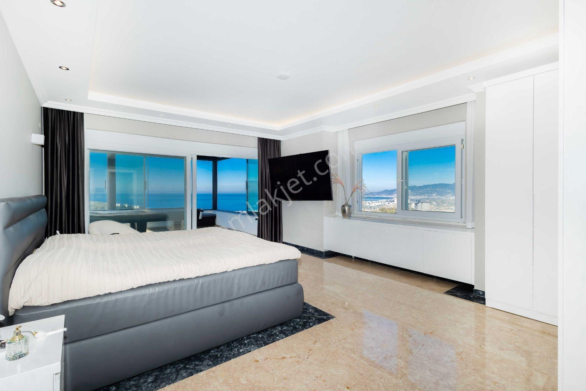 Alanya Kargıcak Lüks Ve Konfor Bir Arada Sunan Deniz Manzaralı 3+1 Modern Villa - Görsel 17