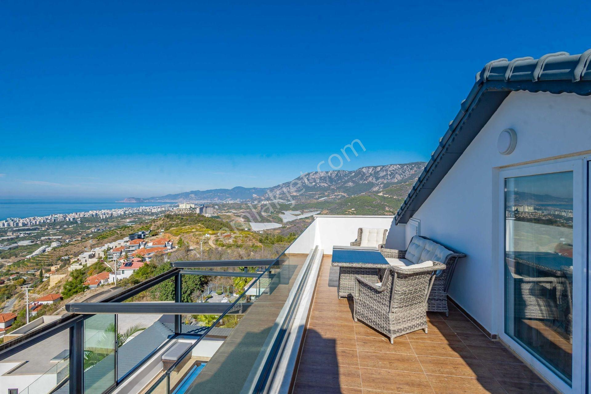 Alanya Kargıcak Lüks Ve Konfor Bir Arada Sunan Deniz Manzaralı 3+1 Modern Villa - Görsel 25