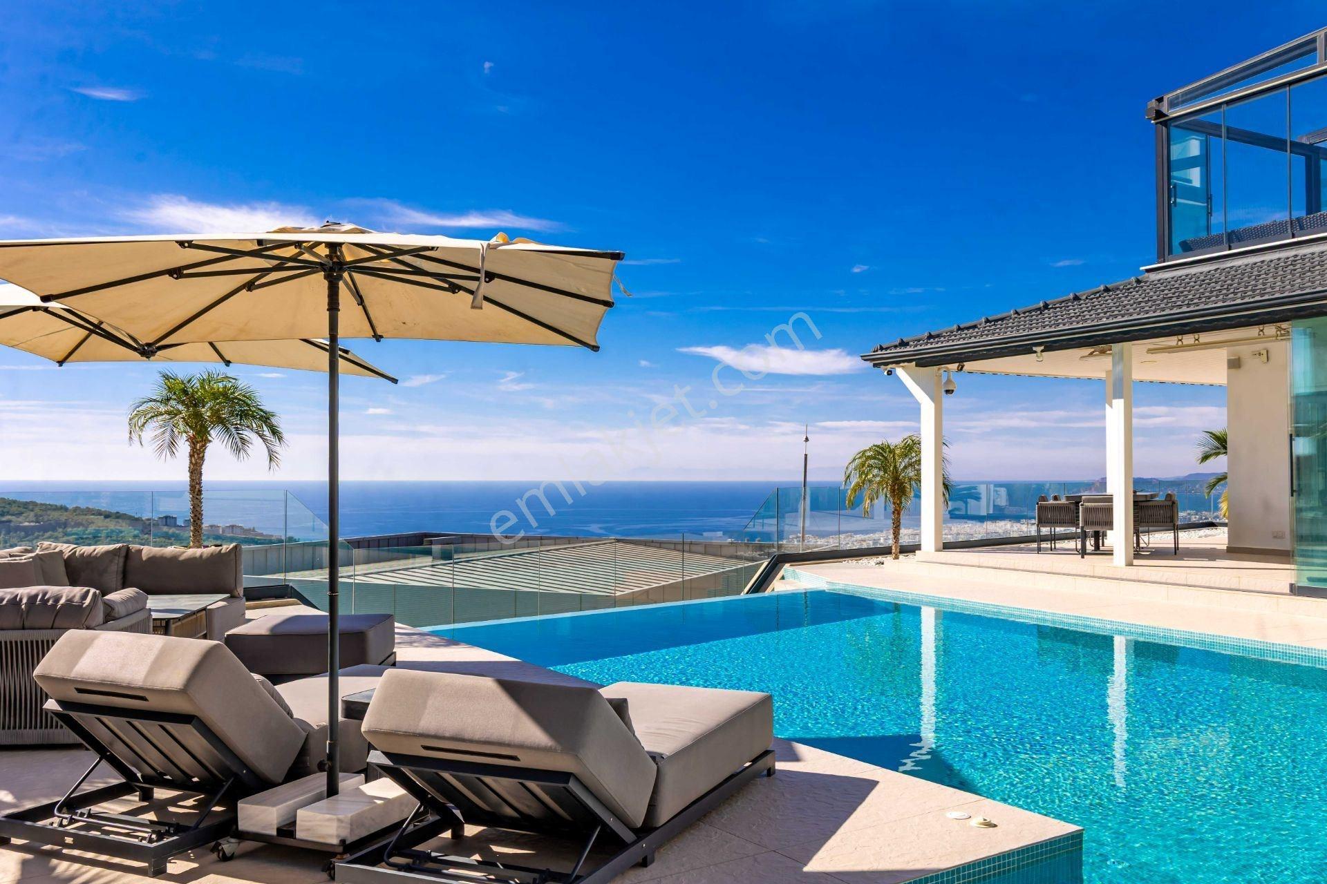 Alanya Kargıcak Lüks Ve Konfor Bir Arada Sunan Deniz Manzaralı 3+1 Modern Villa - Görsel 34