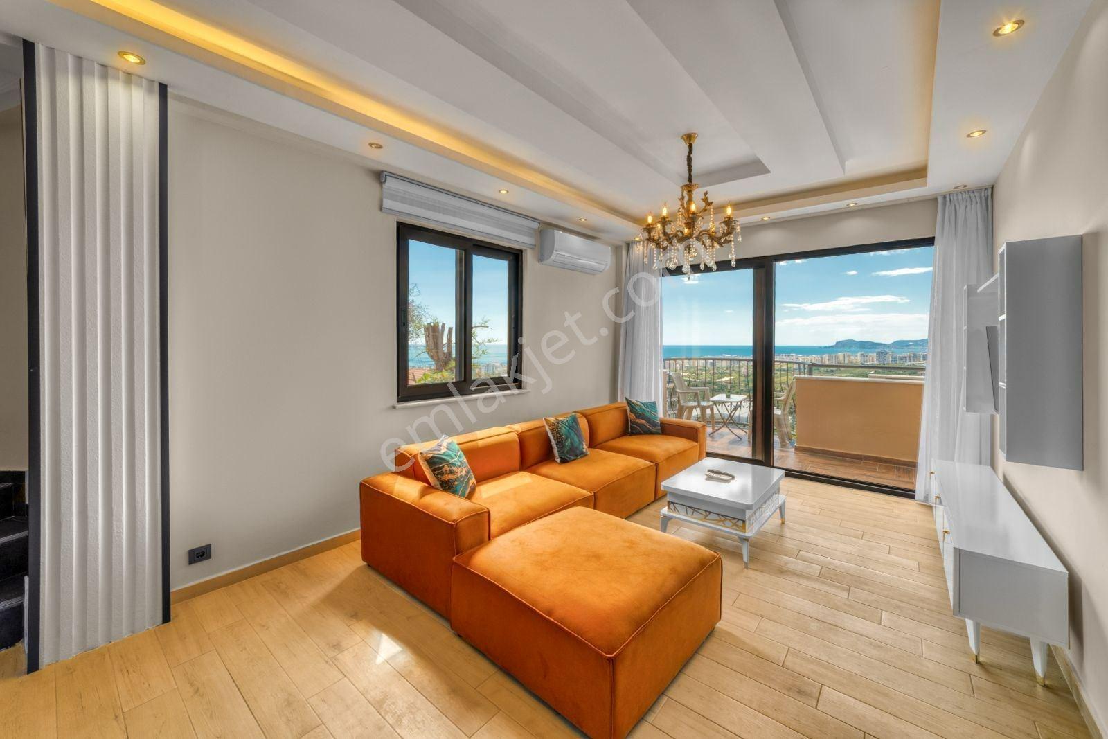 Alanya Gold Cityde Eşşiz Deniz Manzaralı Lüks Yaşam Sunan 2+1 Satılık Dubleks - Görsel 6