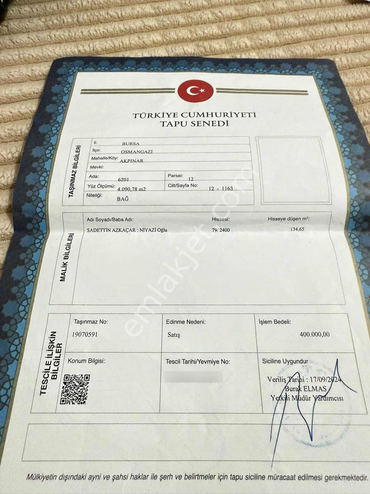 Metroya Çok Yakın 135 M2 Harika Konumda Satılık Arsa