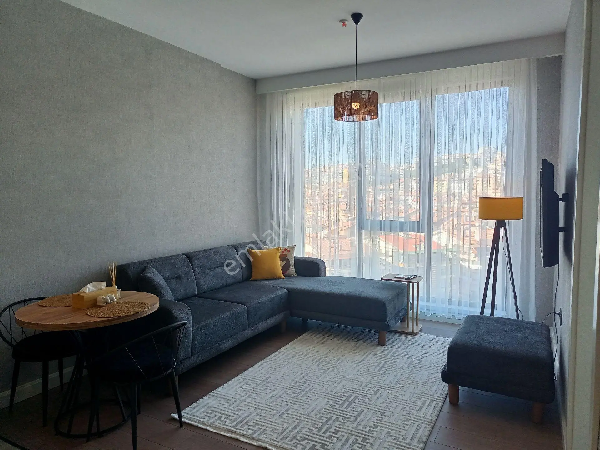 Sahibinden Komisyonsuz 1+1 Sıfır Eşyalı Daire