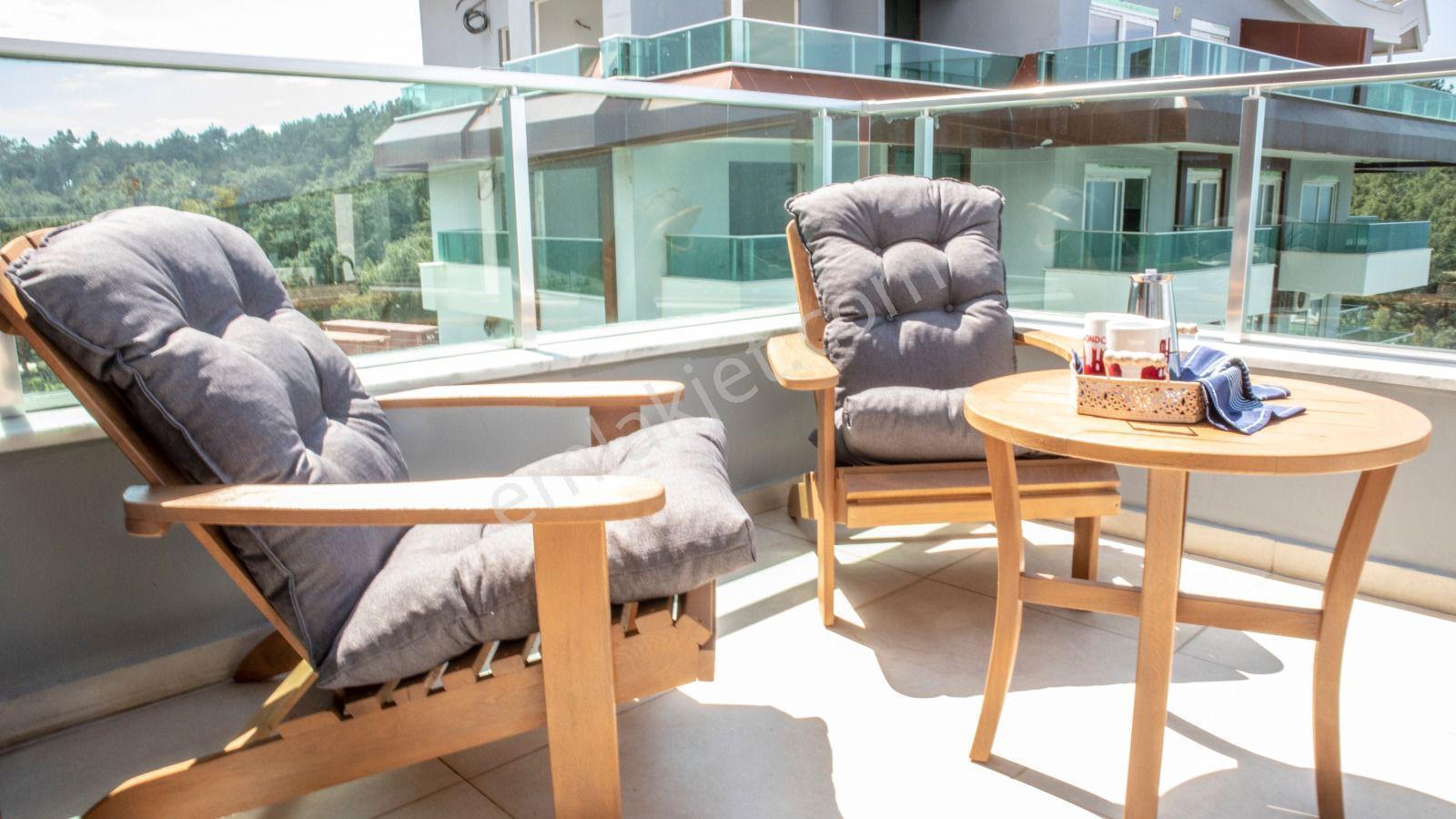 Alanya Kargıcak Secret Paradıse Sitesinde Uzun Dönem Kiralık Deniz Manzaralı 2+1 Çatı Dubleksi - Görsel 20