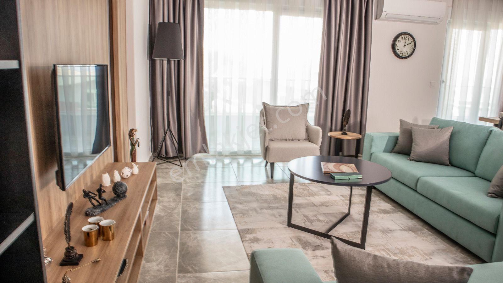 Alanya Kargıcak Secret Paradıse Sitesinde Uzun Dönem Kiralık Deniz Manzaralı 2+1 Çatı Dubleksi - Görsel 7