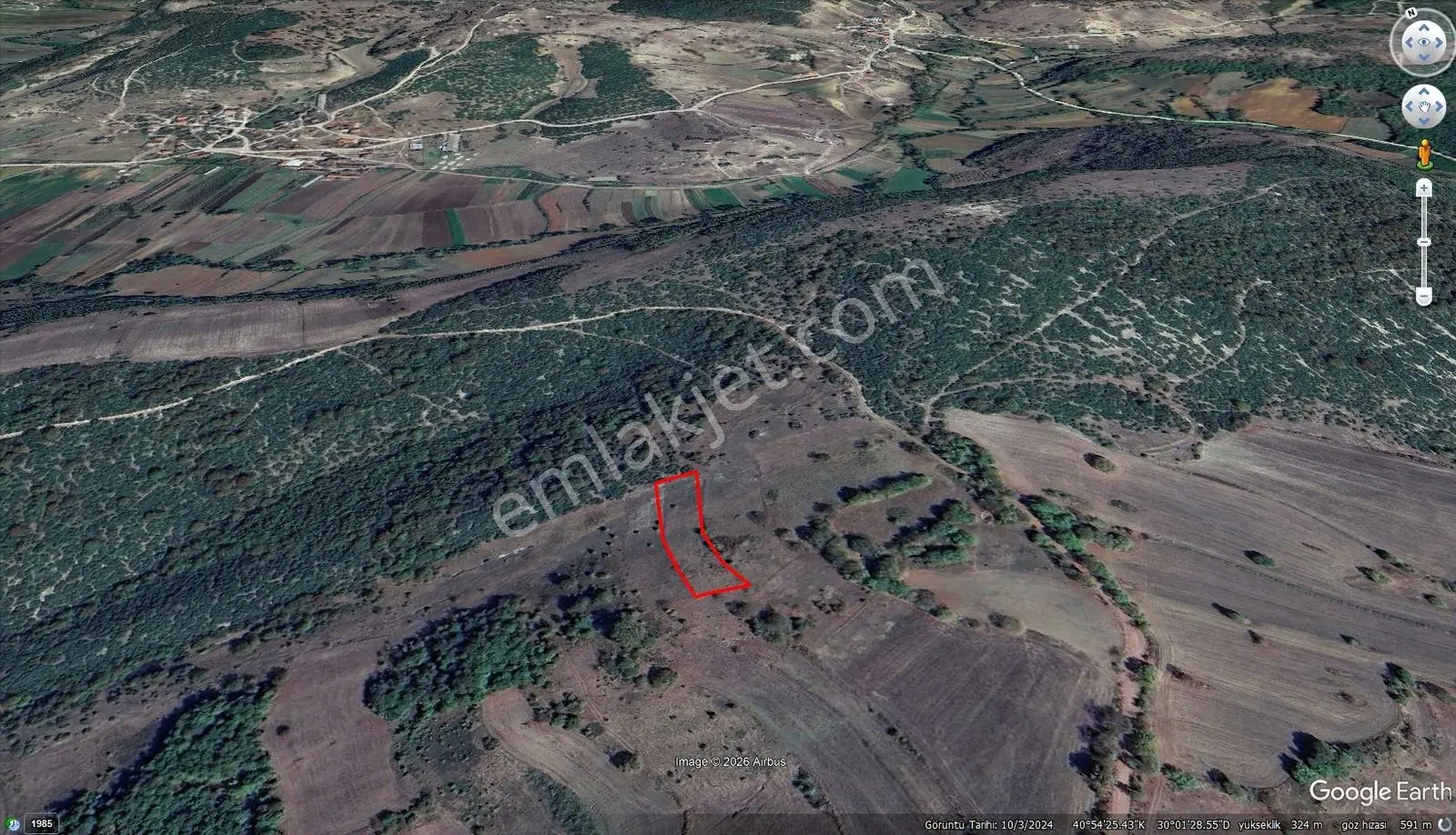 Kocaeli İzmit Böğürgen Mah. 1900 M2 Satılık Fırsat Arazi - Görsel 5