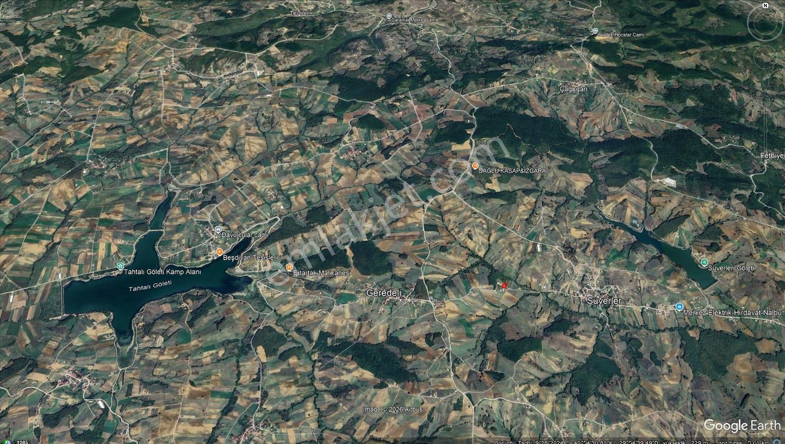 Kocaeli İzmit Süverler Mah. 1425 M2 Satılık Fırsat Arazi - Görsel 7