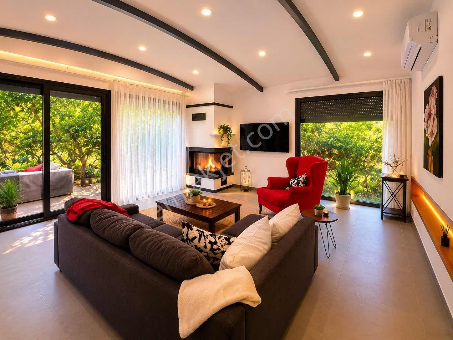 Bodrum Ortakent Müskebide Denize Yakın Kiralık Tek Katlı Villa - Görsel 4