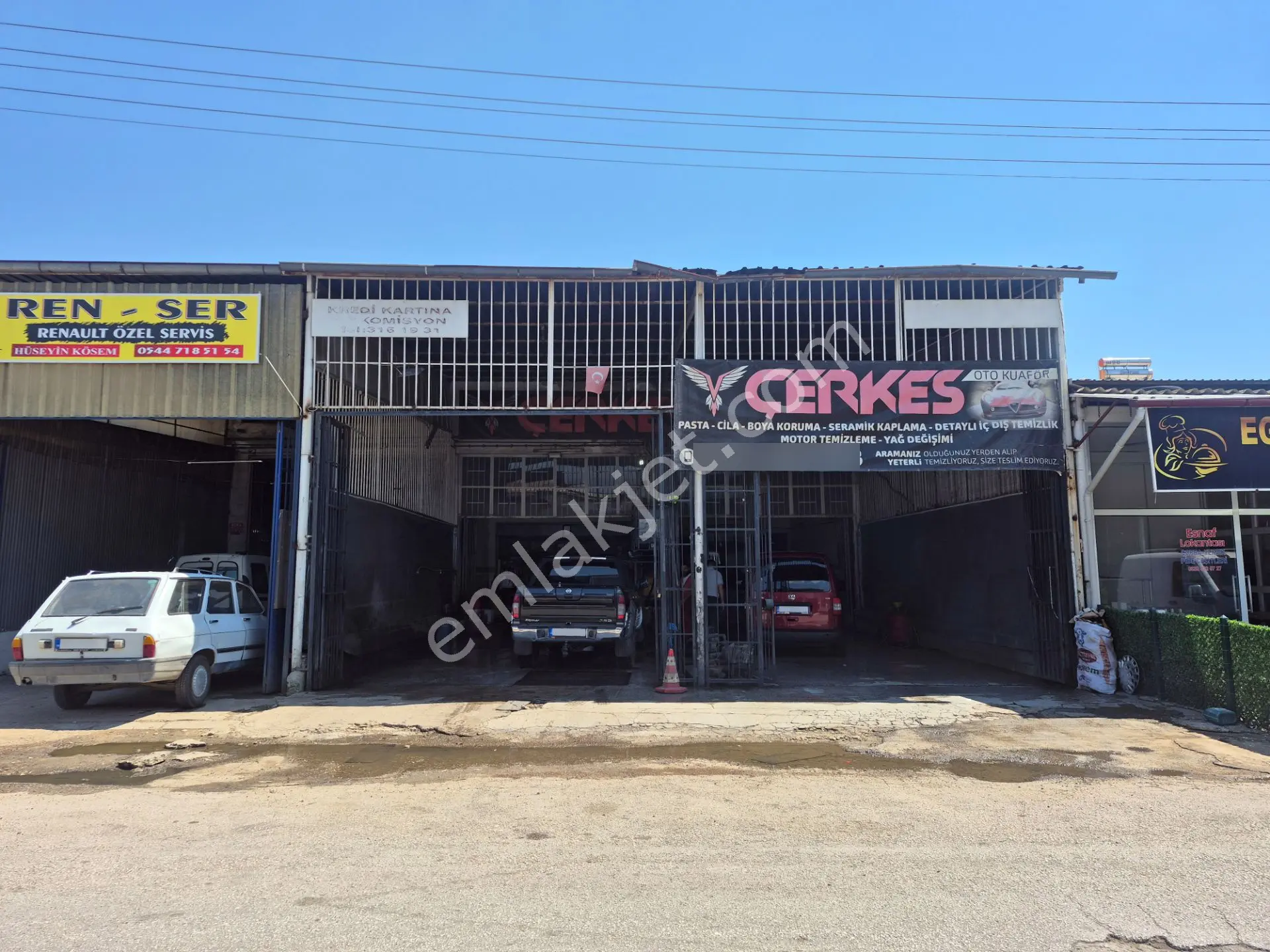 Nazilli Yeni Sanayi'de Ticaret Odası Arkası Satılık 2 Adet Dükkan