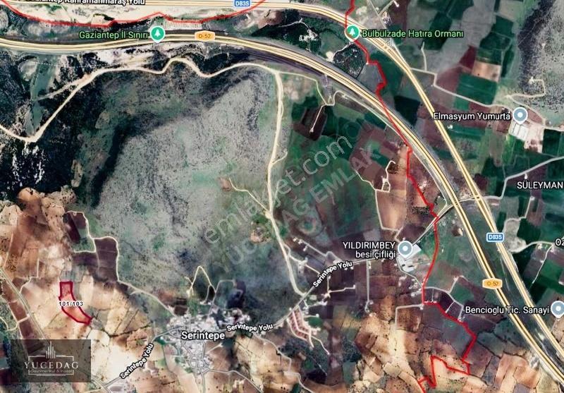 Gaziantep Merkez Serintepe Satılık Arazi