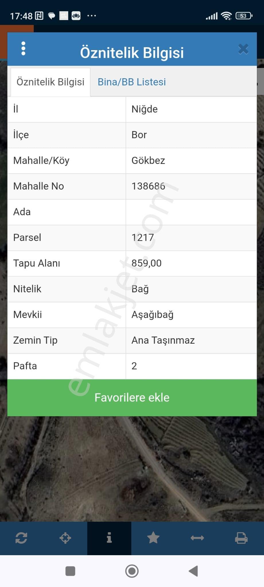 Niğde Bor Gökbez'köyünde Yatırımlık & Keyiflik Harika Bahçeler - Görsel 15