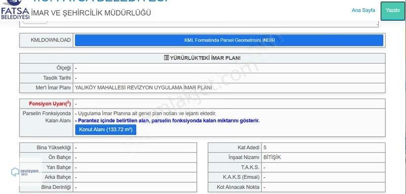 Revizyon'dan Yalıköy İskle'de Denize Sıfır Parsel!! - Görsel 12