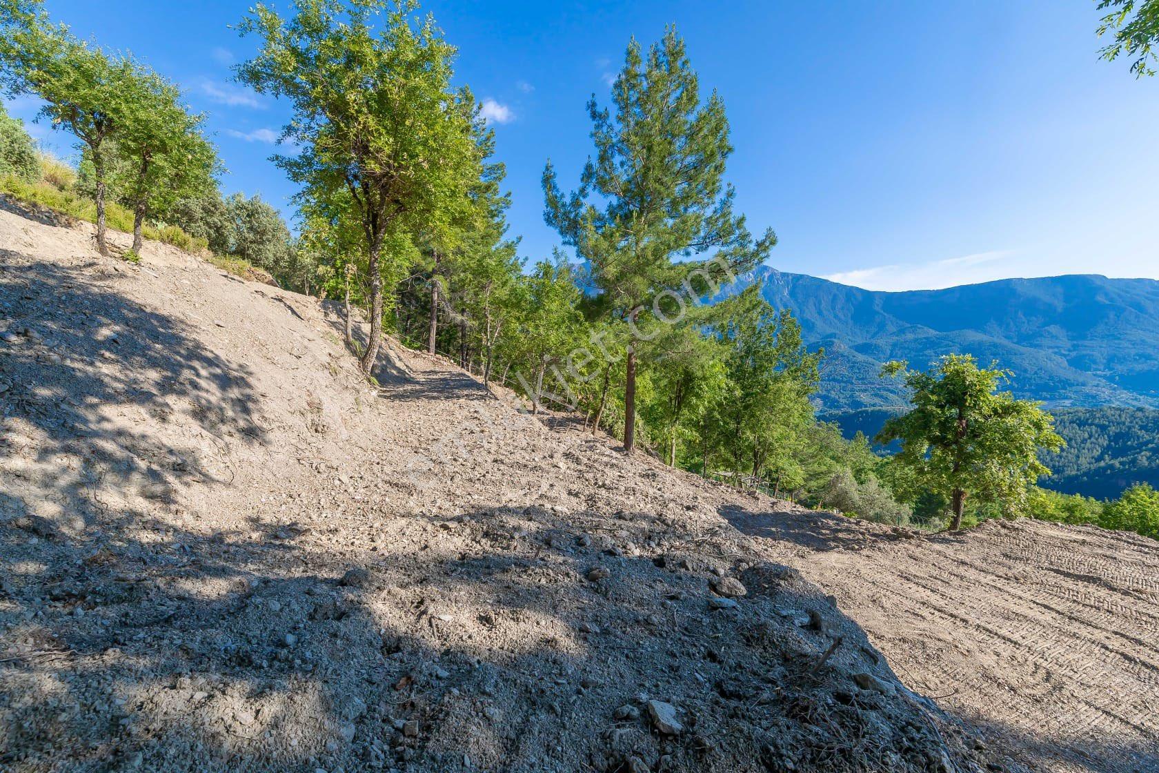 Alanya Üzümlü'de Baraj Gölü Ve Doğa Manzaralı Yatırımlık Tarla - Görsel 16