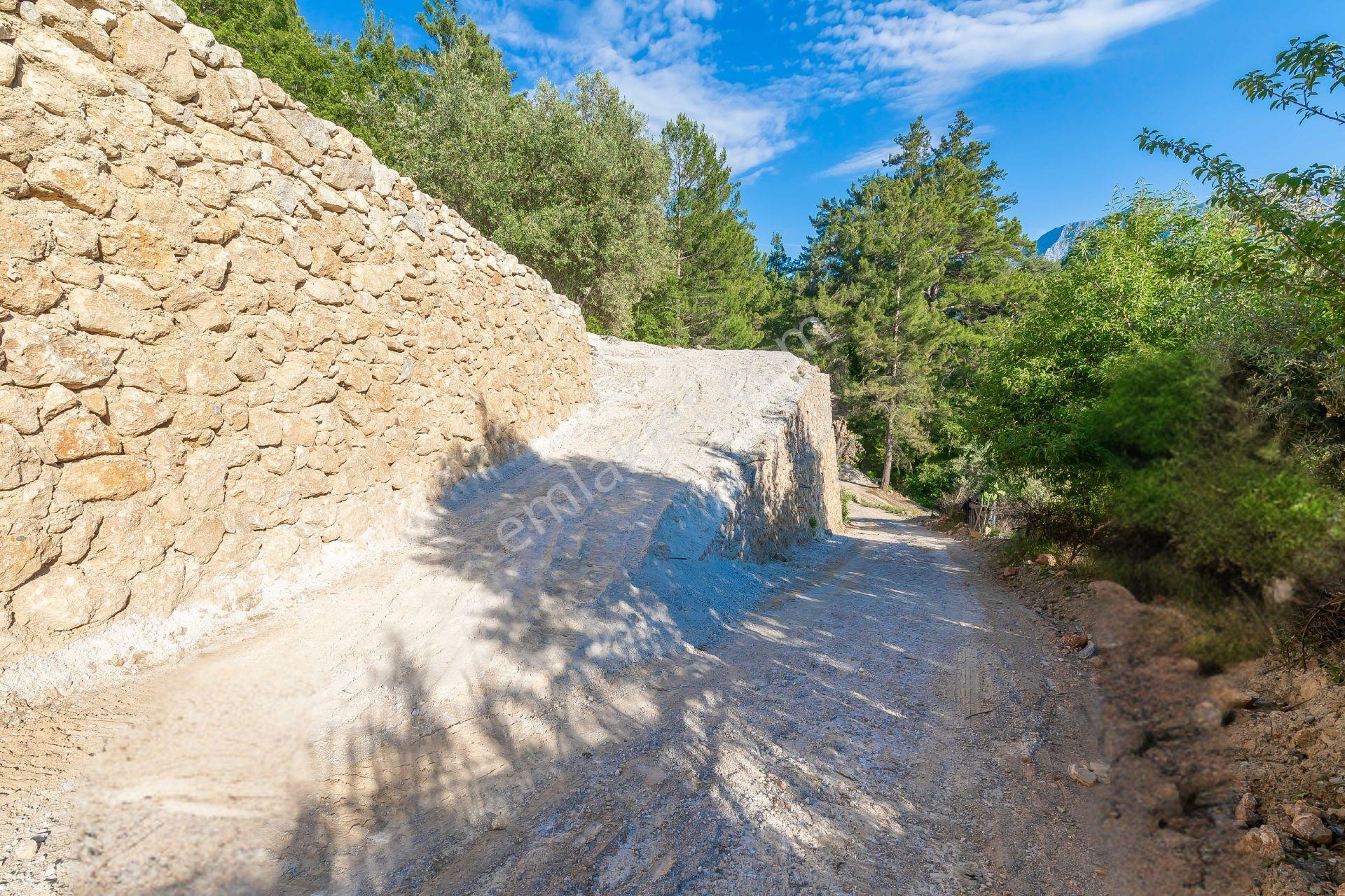 Alanya Üzümlü'de Baraj Gölü Ve Doğa Manzaralı Yatırımlık Tarla - Görsel 9