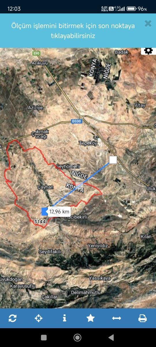 Organize Sanayii Bölgesi Yakını Yatırımın Kralı 9 Dönüm Tek Tapu - Görsel 21