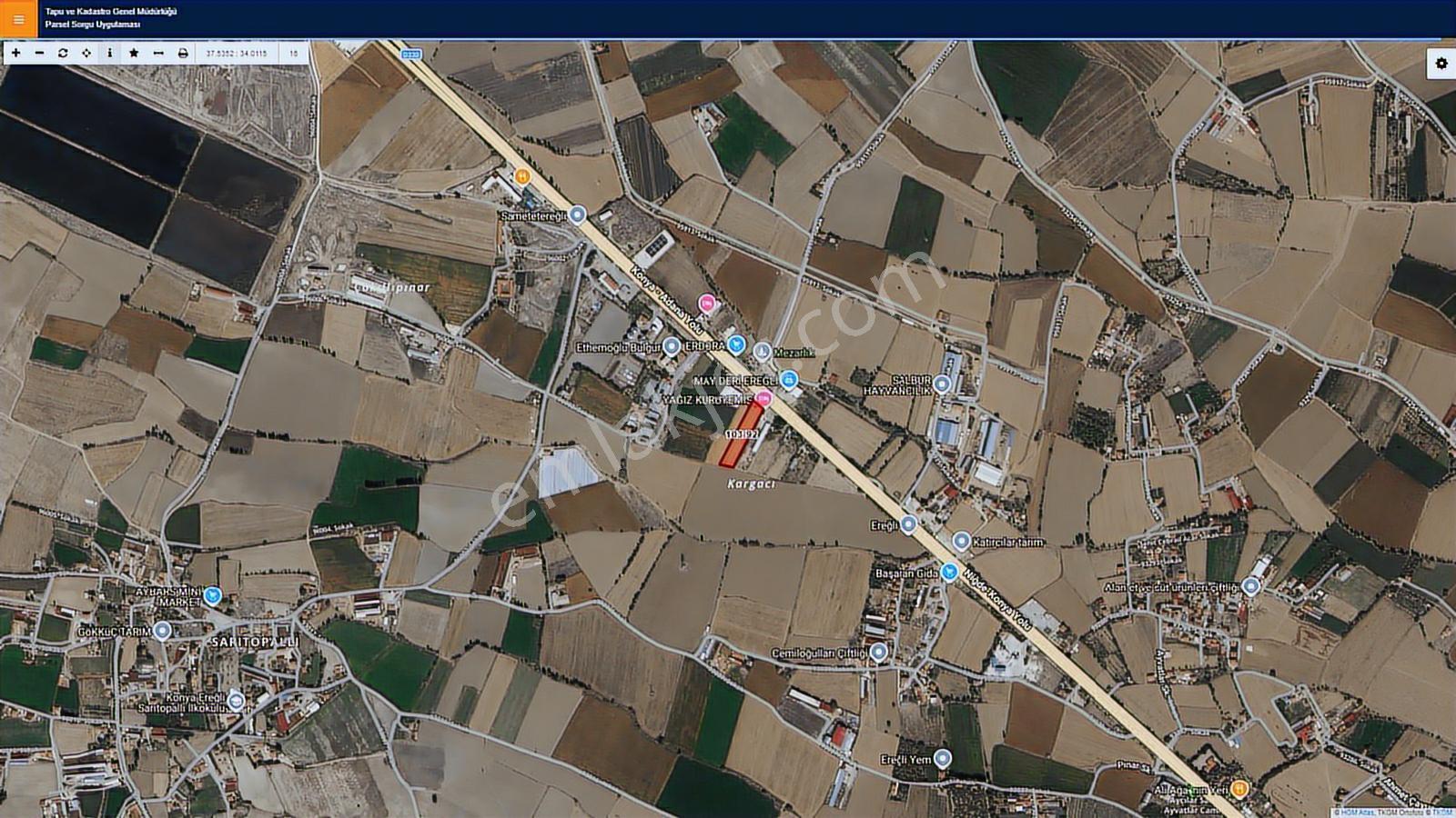 Konya Yolu Üzerinde 5769 Metre Yola 35 Metre Cephe Ticari Arsa - Görsel 12