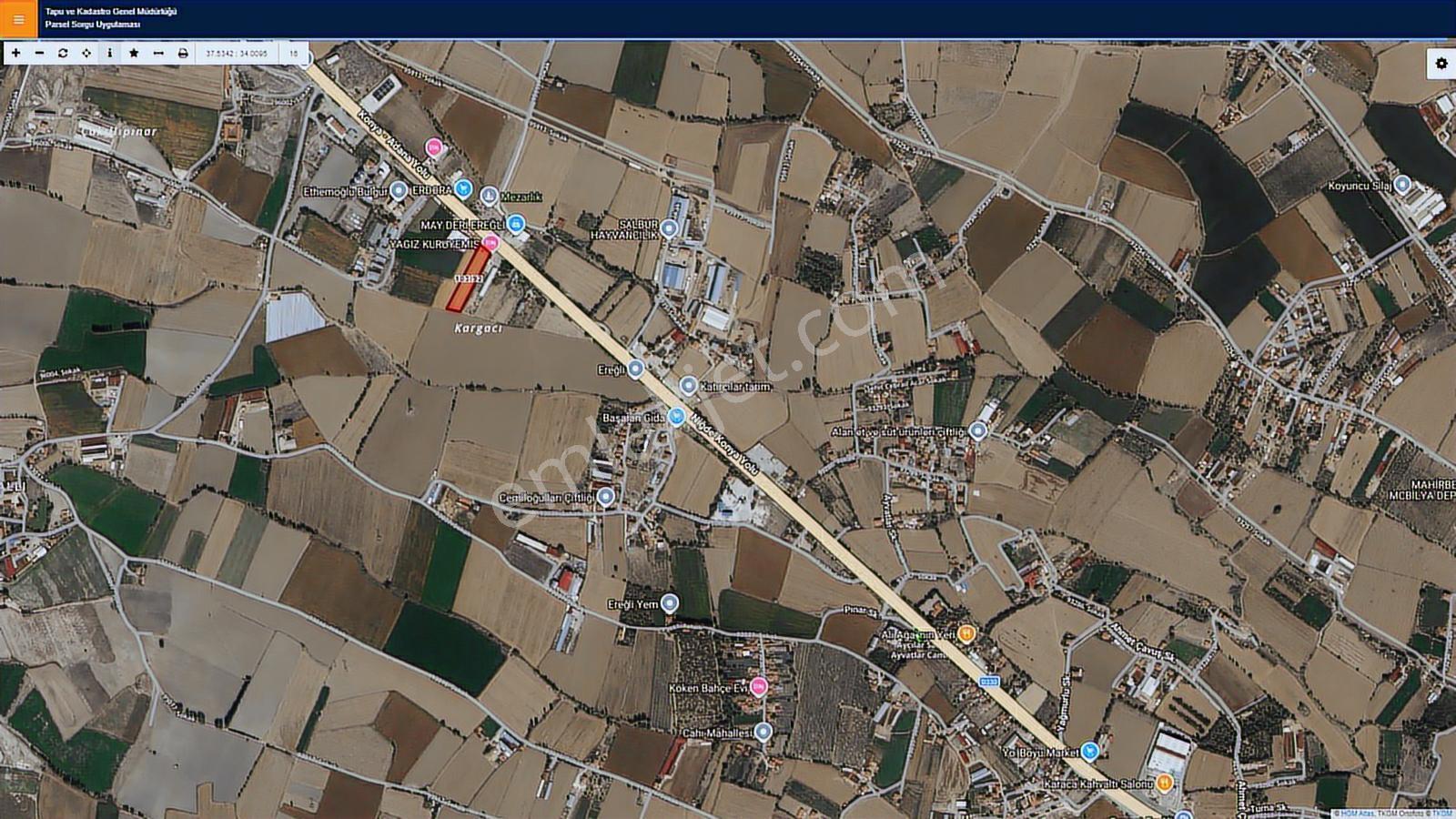 Konya Yolu Üzerinde 5769 Metre Yola 35 Metre Cephe Ticari Arsa - Görsel 6