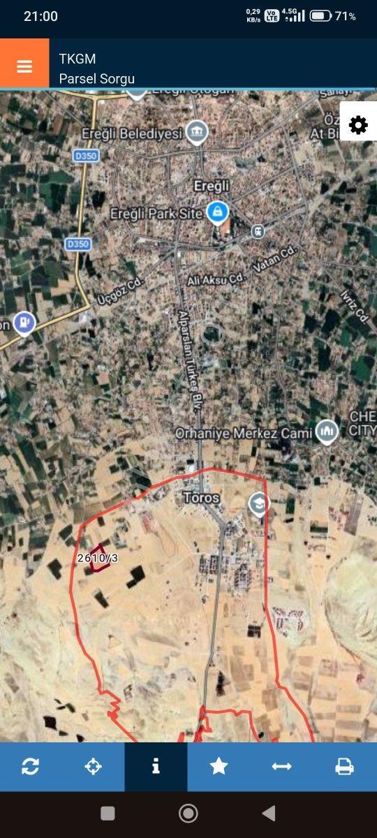 Toros Mahallesinde 5300 Metrekare Cazip Fiyata Arsamız Satılık.. - Görsel 6