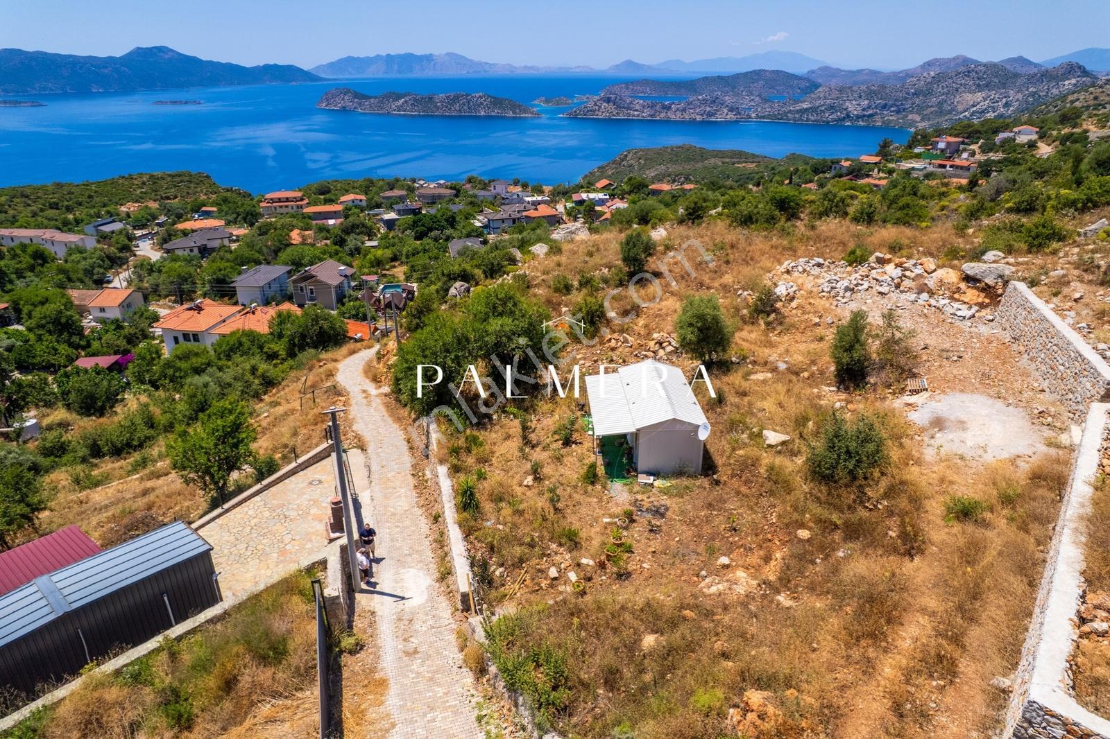 Marmaris'in Cennet Köyü Söğütte Deniz Manzaralı Satılık 2parsel - Görsel 20