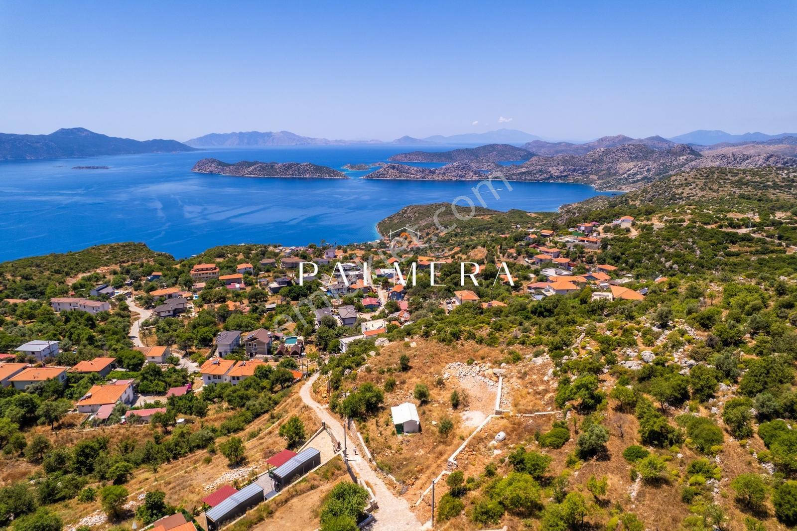 Marmaris'in Cennet Köyü Söğütte Deniz Manzaralı Satılık 2parsel - Görsel 15