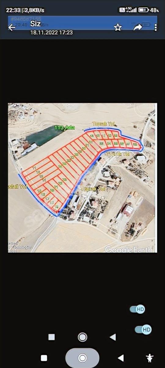 5 Adet Villalık 1600 Metre Müstakil 2 Kata İmarlı Villa Arsası - Görsel 3