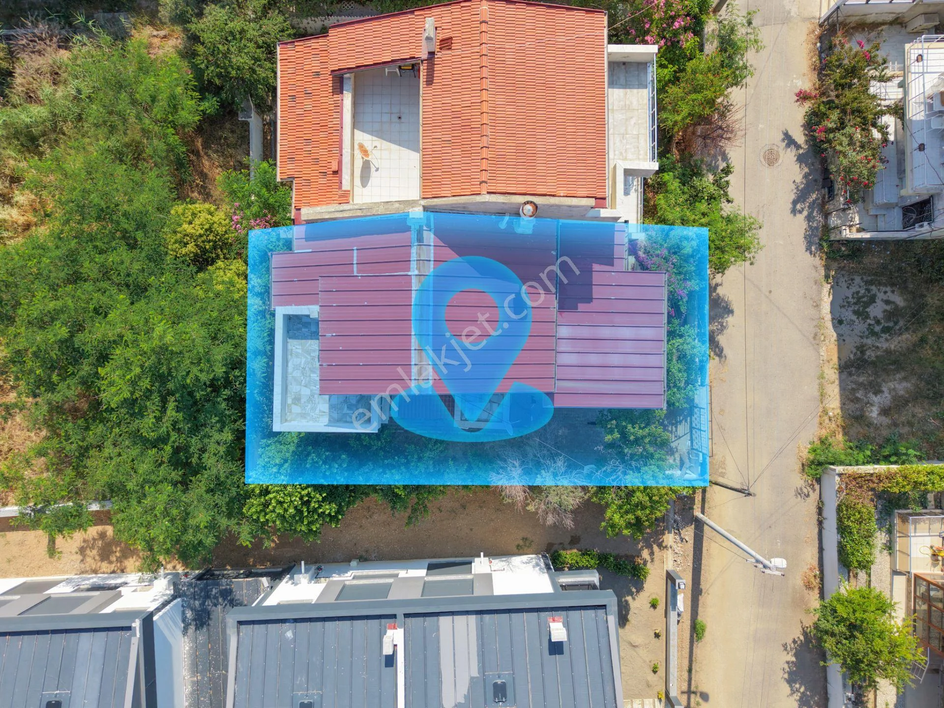 İzmir Urla Zeytinalanı Mah. 212m2 Arsa İçerisinde Satılık Villa - Görsel 3