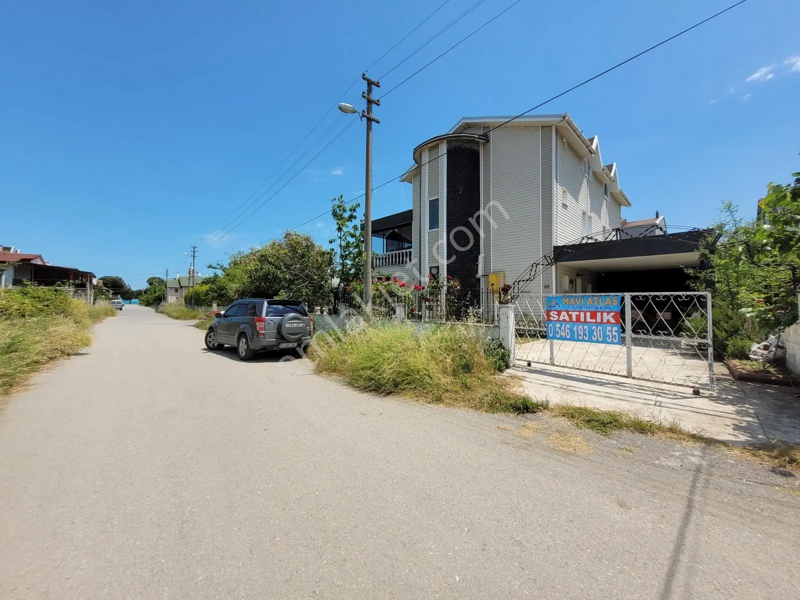 Mavi Atlastan Atakum Çatalçam Da Sahile 150 Metre Satılık Villa - Görsel 23