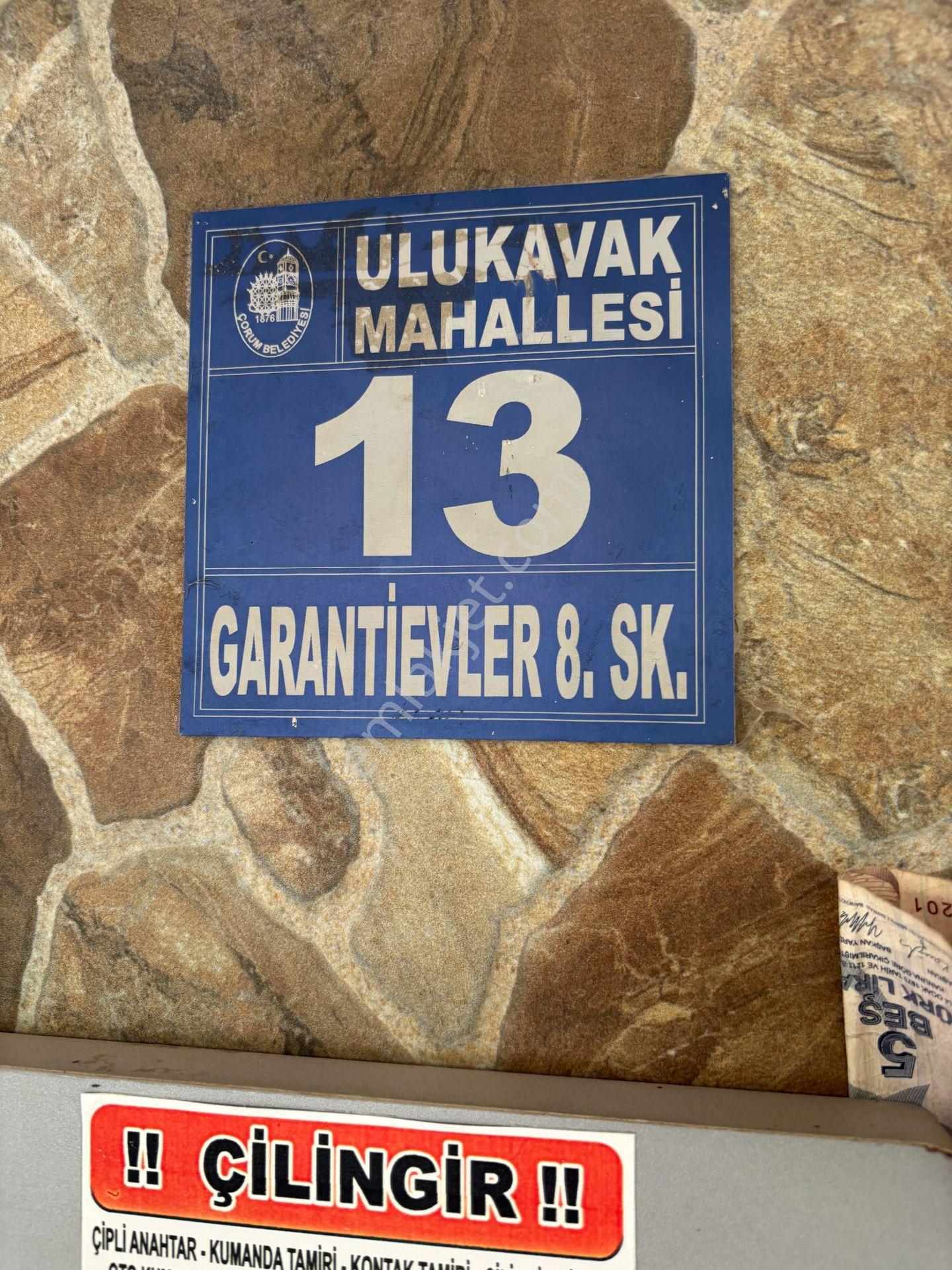 Çorum Pehlivan Dan Satılık Daire