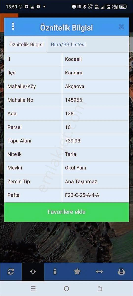 Kocaeli Kandıra Akçaova Köye Yakın 737 M2 Resmi Yollu Yatırımlık - Görsel 10