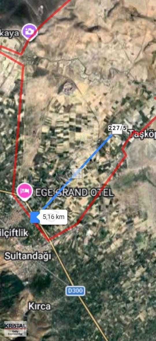 Afyon, Sultandağı, Yeşilçiftlik Aşağı 17.146 M² Yer Satılıktır. - Görsel 3