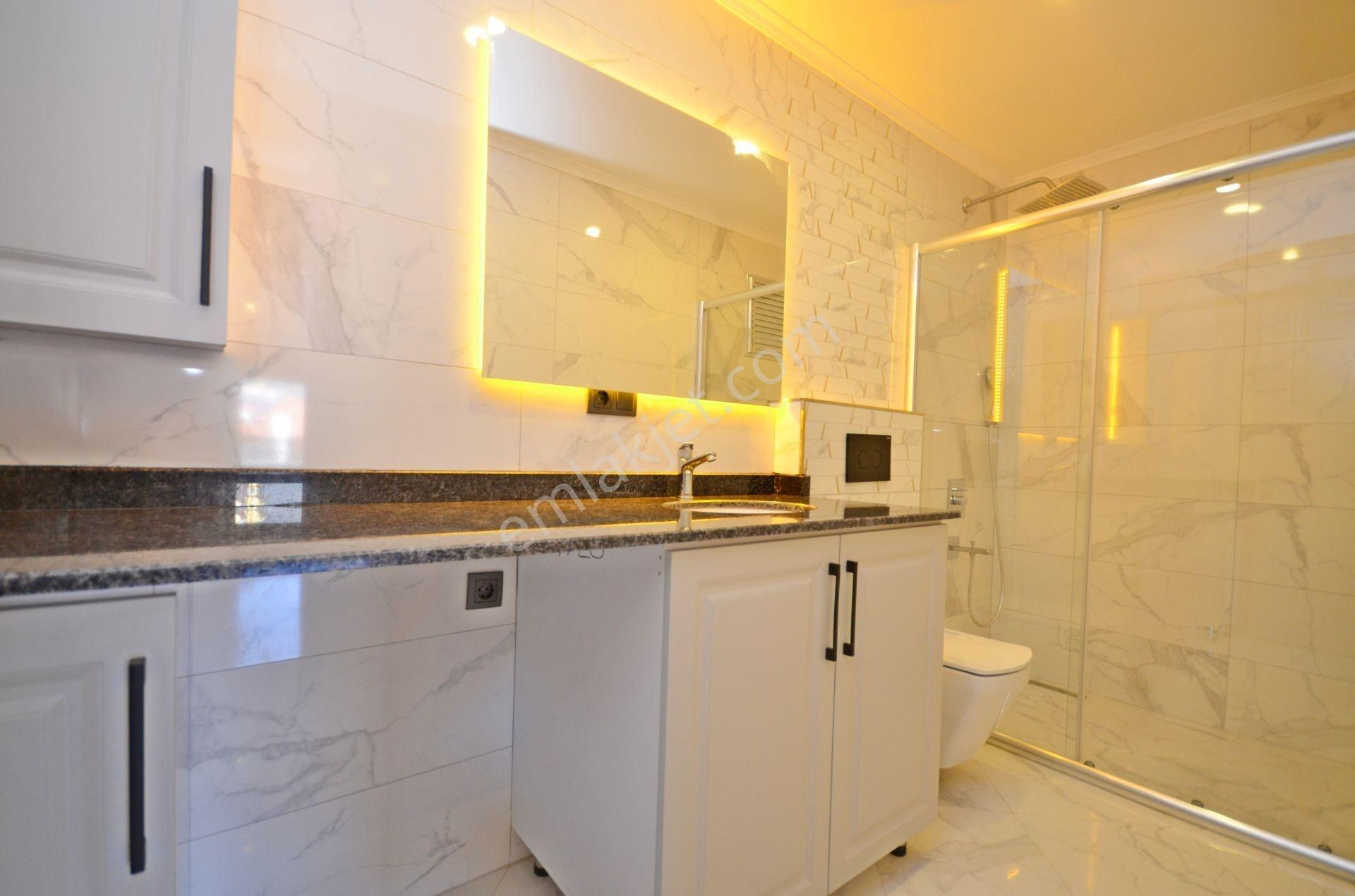 Alanya Oba Lüks Site İçerisinde 2+1 Sıfır Mobilyalı Daire - Görsel 16