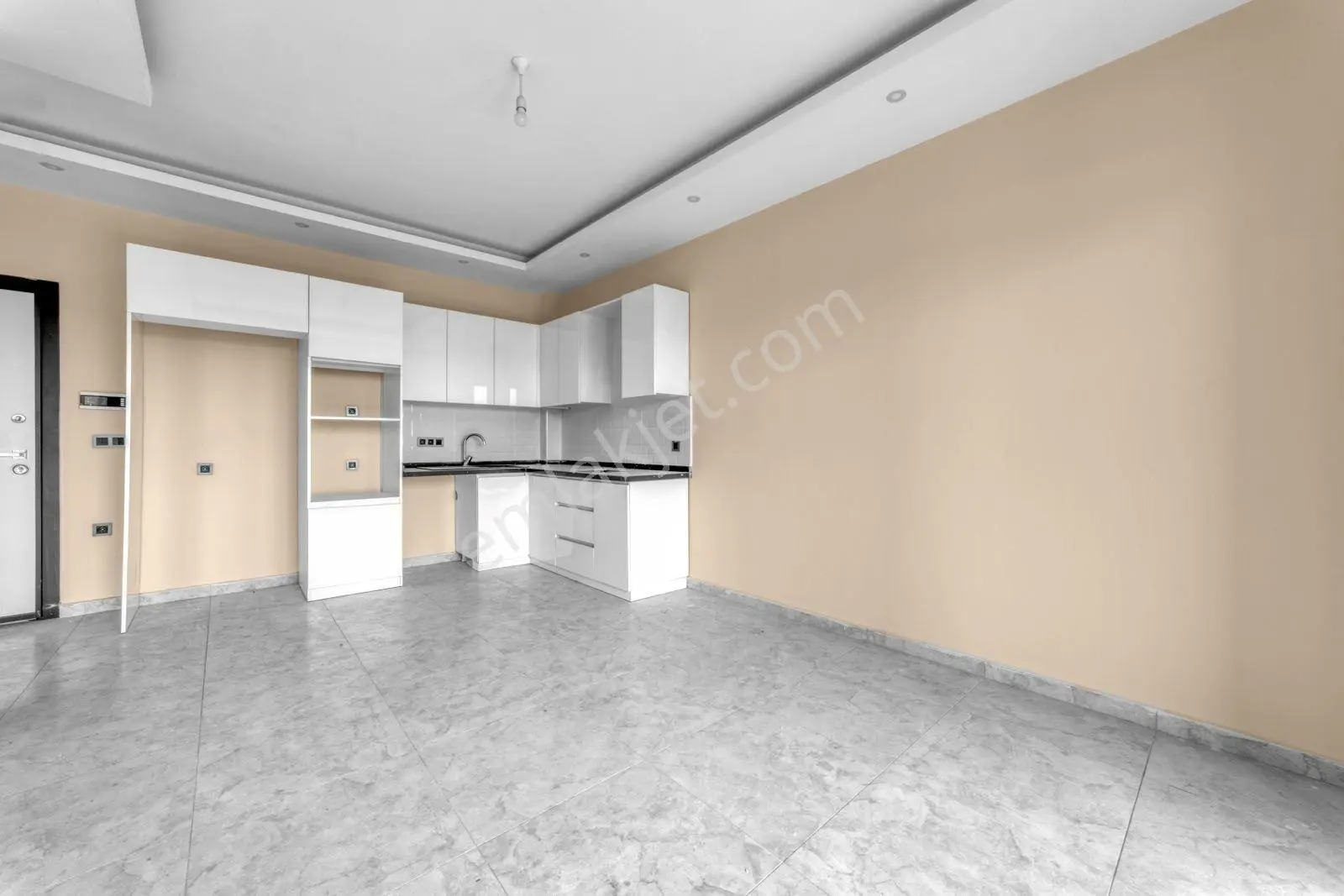 Alanya Obada Doğayla İç İçe Sıfır Binada Lüks Satılık 1+1 Daire - Görsel 3