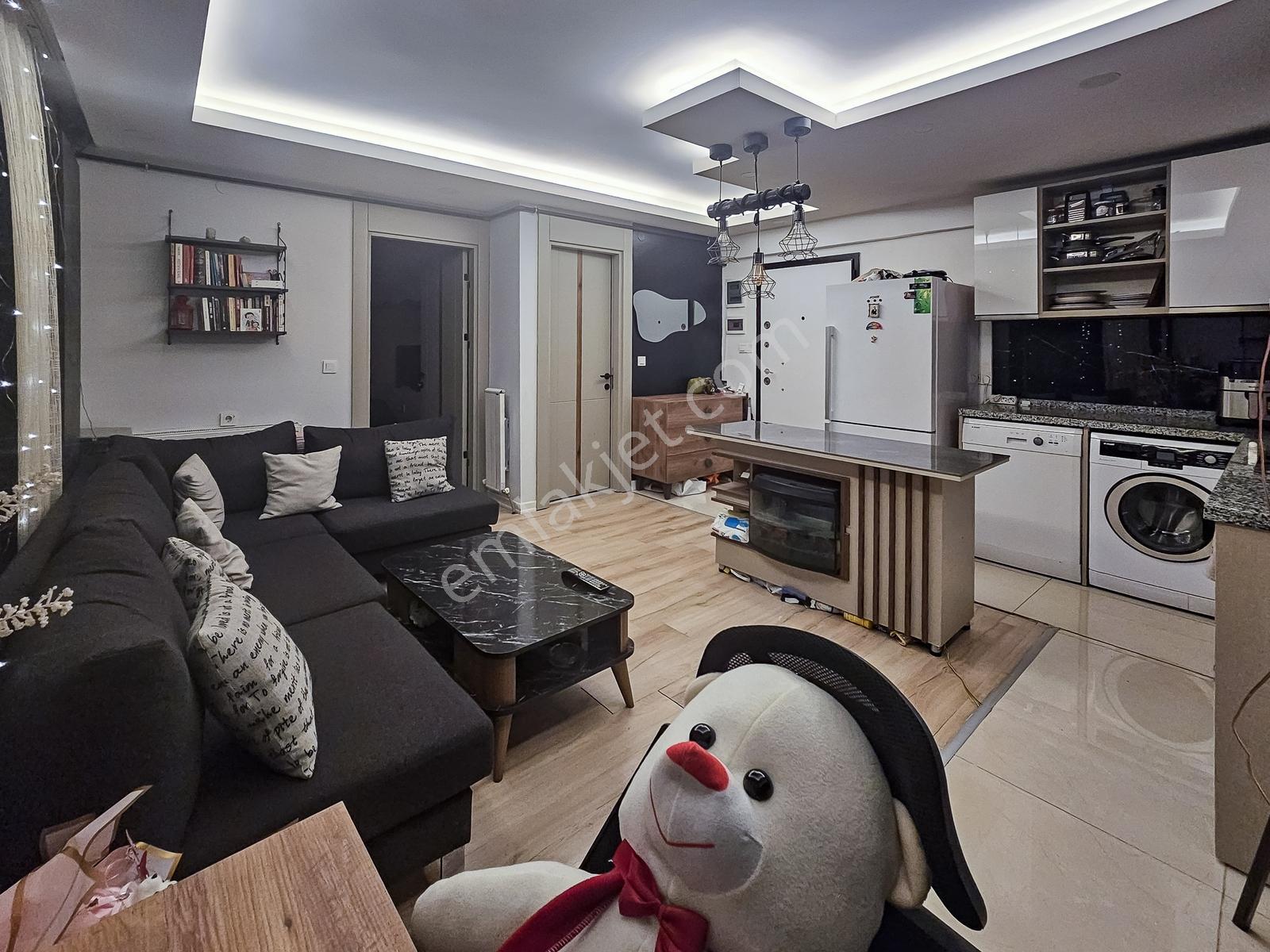 Kızılcaşar'da Eşyalı Kiralık 1+1 Daire, Kapalı Otopark, Balkon - Görsel 18